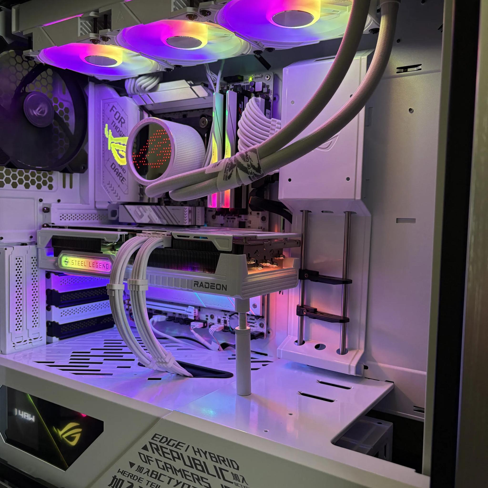 ASUS ROG Themed Monster Gaming PC | 7800X3D + 9070 XT