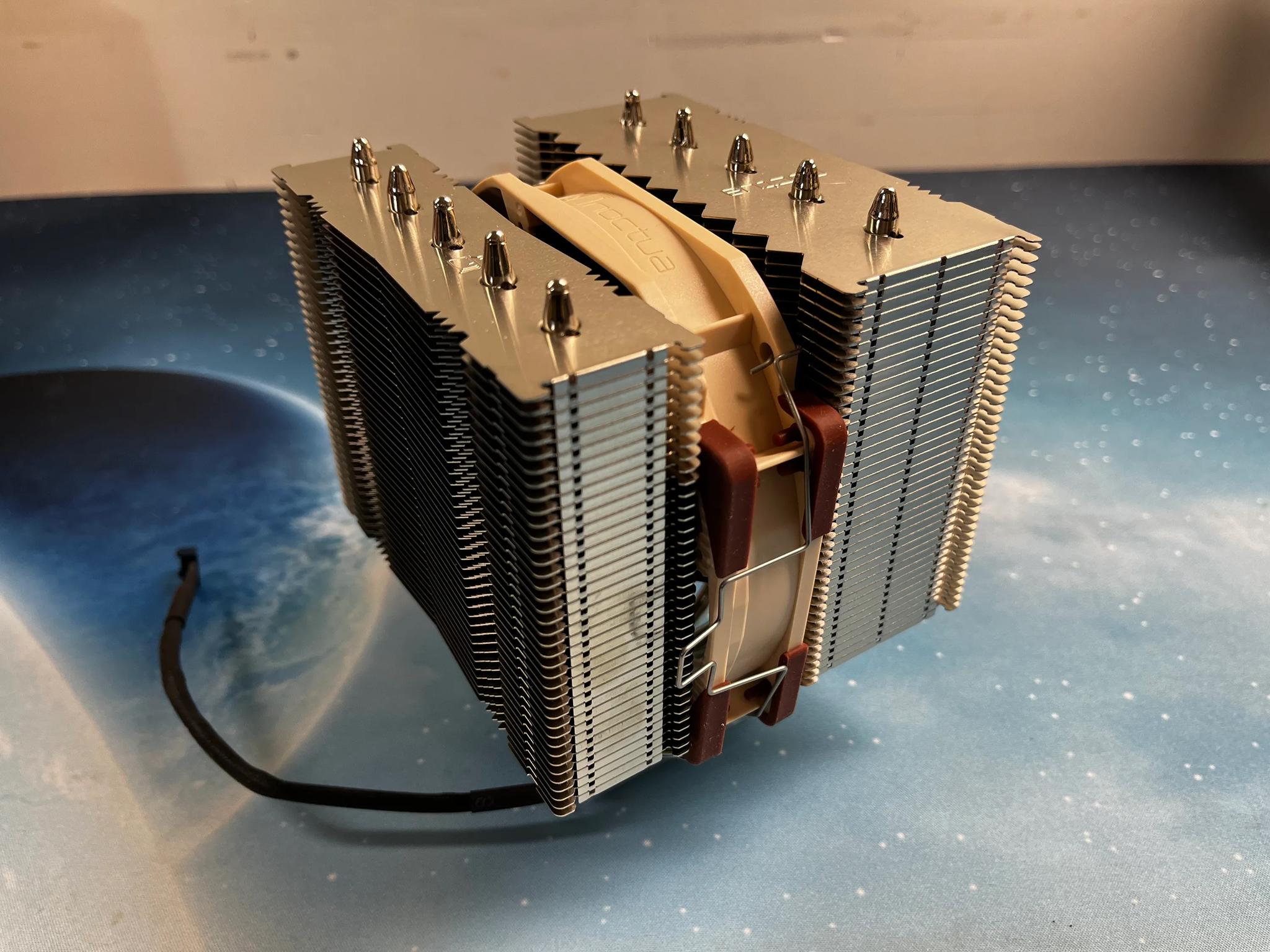 Like new NH-D12L Low-Height 120mm CPU Cooler w/ All Accessories