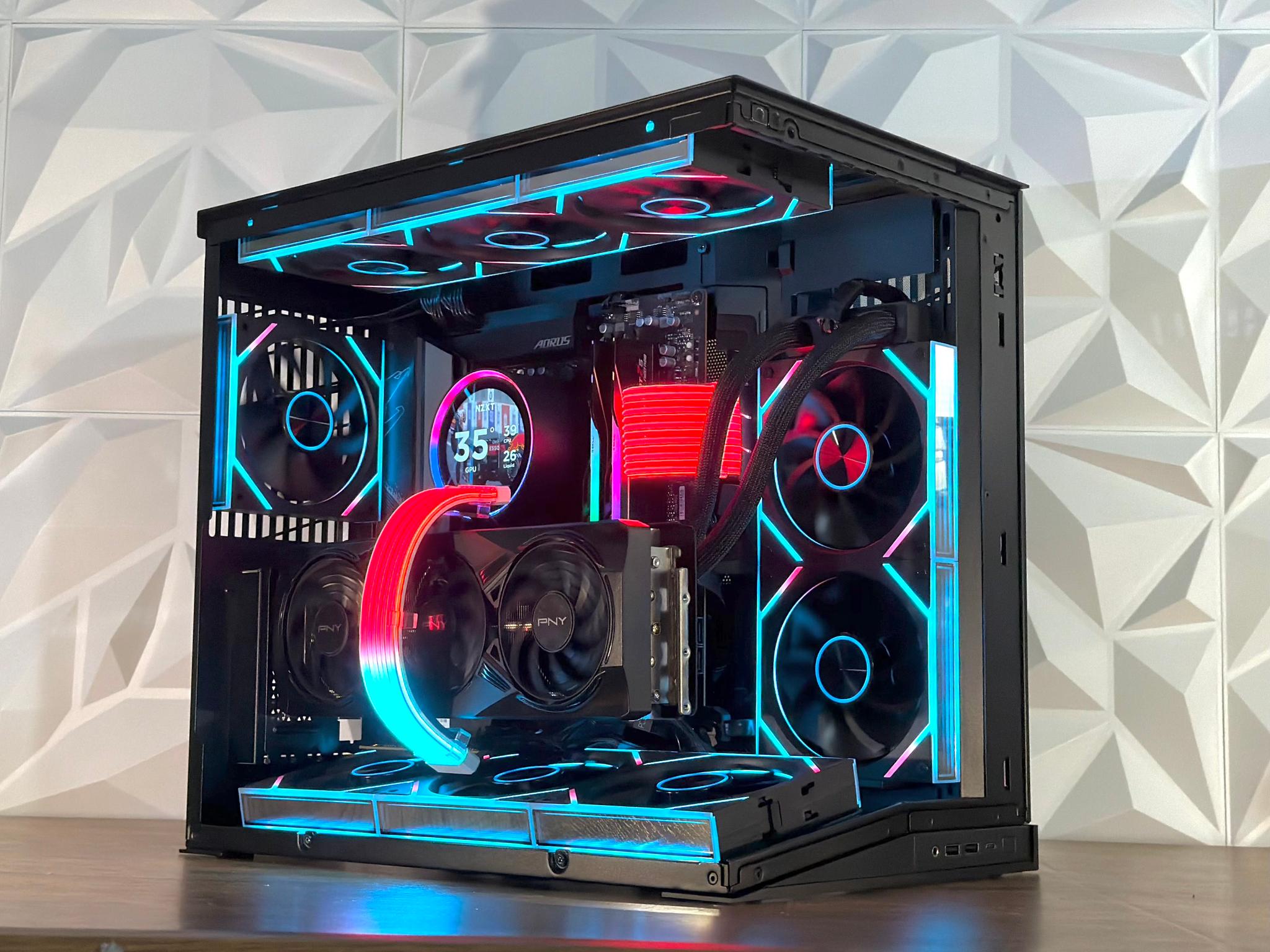 🌑✨RTX 5070 Ti | 9800x3d| 32GB RGB DDR5 | 2TB NVMe | Windows 11 Pro🌑✨"ECLIPSE PRISM” Gaming PC