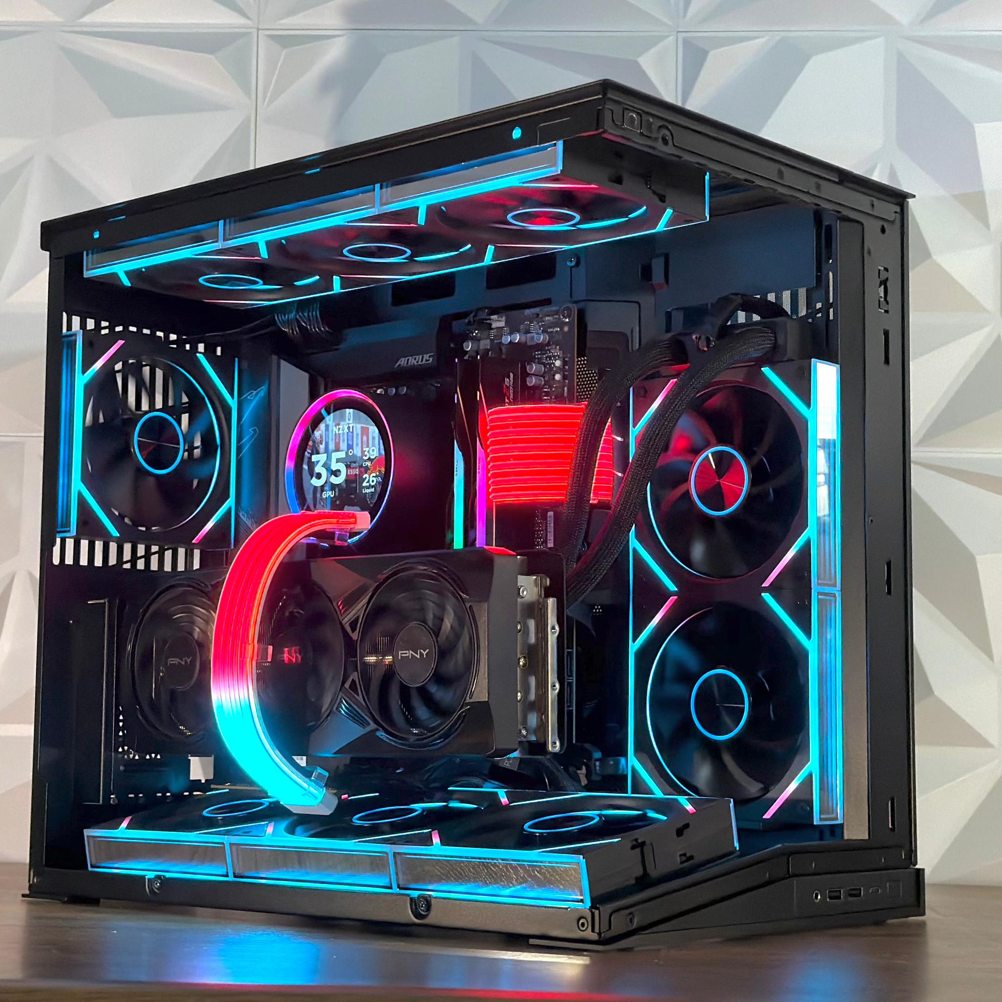 🌑✨RTX 5070 Ti | 9800x3d| 32GB RGB DDR5 | 2TB NVMe | Windows 11 Pro🌑✨"ECLIPSE PRISM” Gaming PC