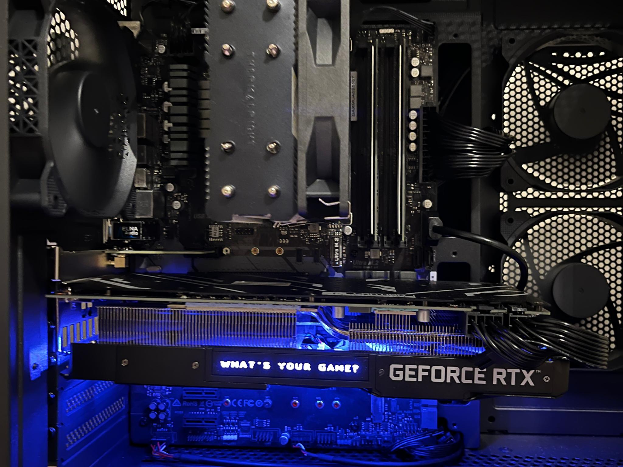 Budget Pure Performance PC Ryzen 5 3600 32gb DDR4 RAM RTX 2070 480GB SSD