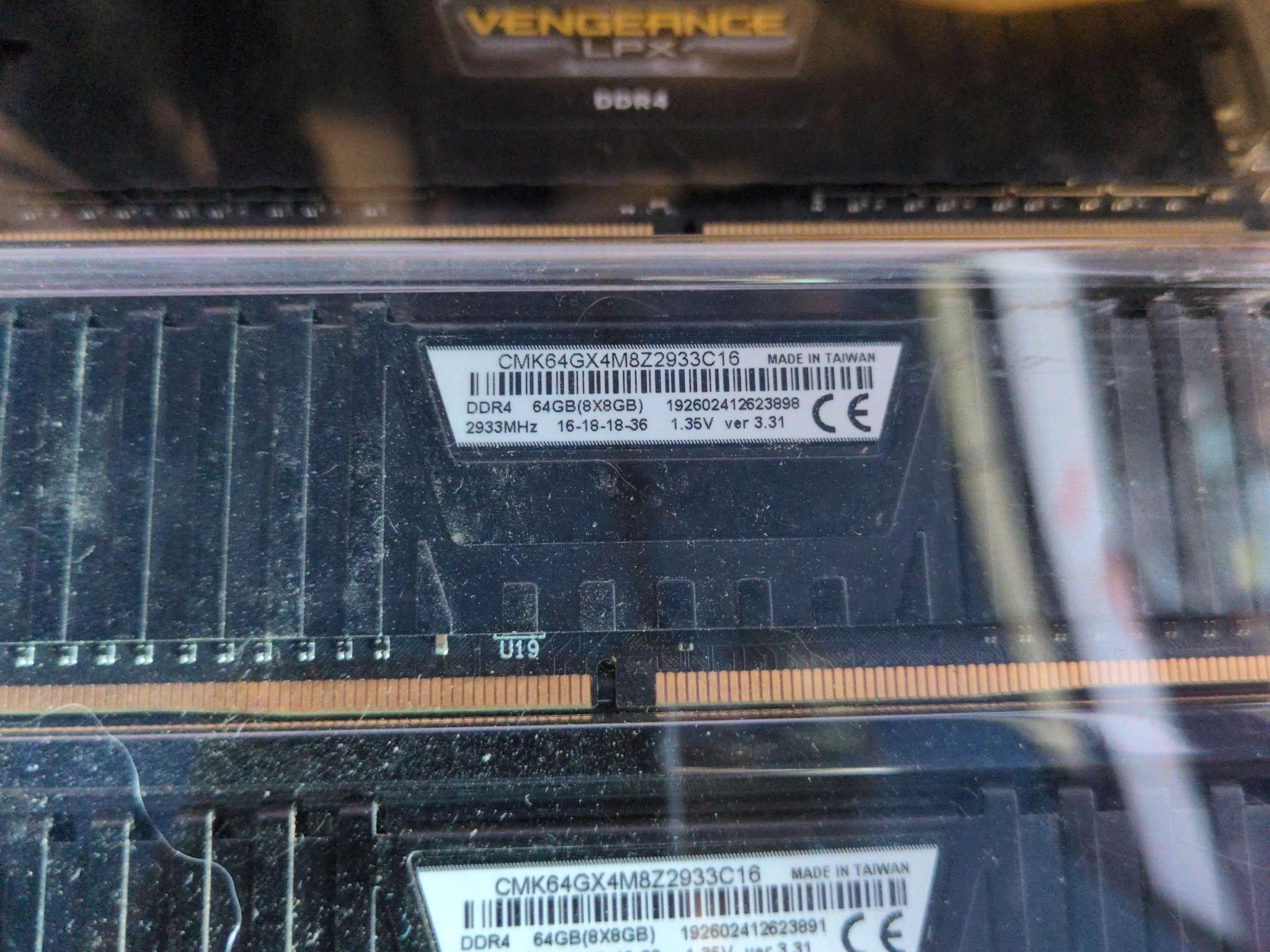 Corsair Vengeance LPX 64GB (8x8GB) DDR4