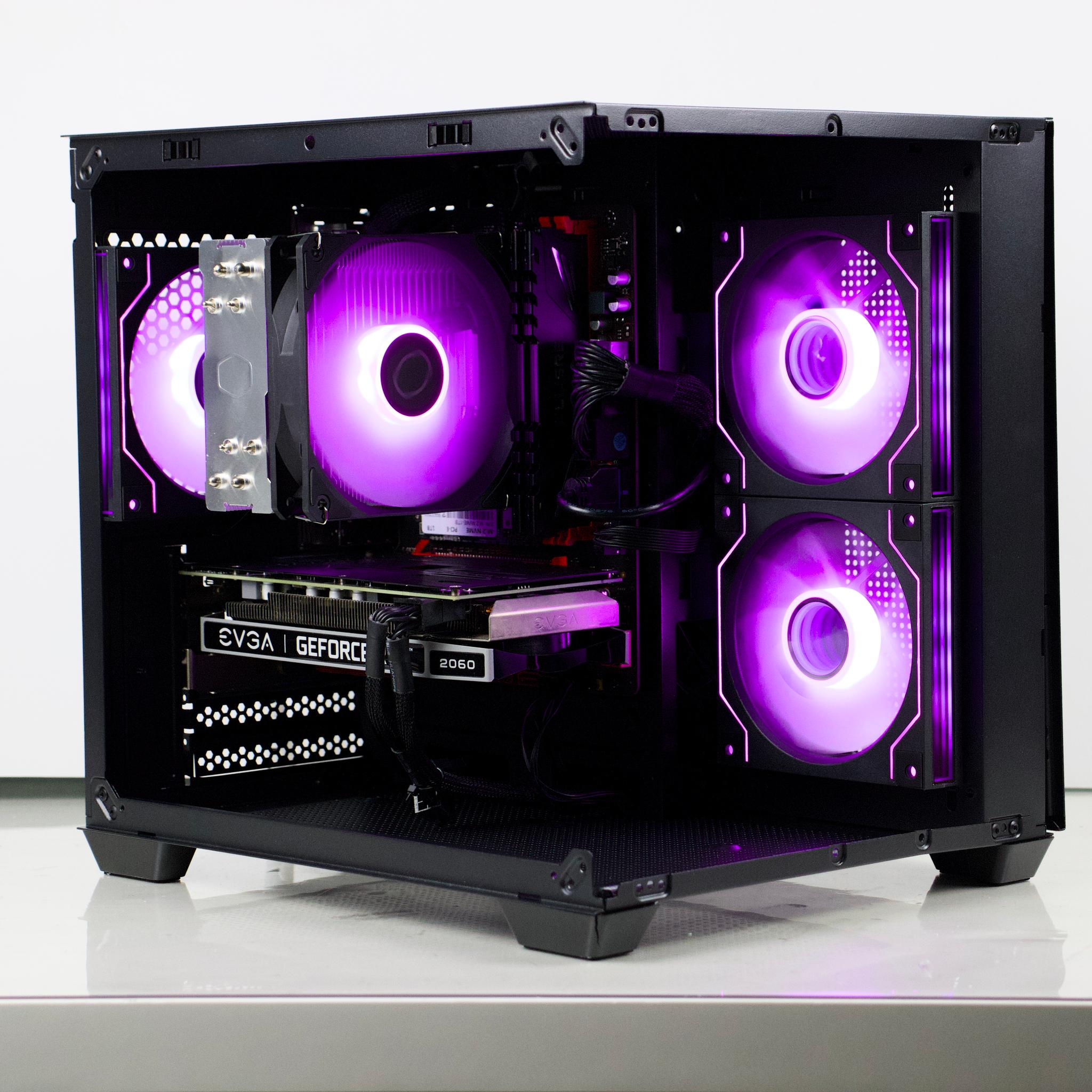 ⚫️🔴1080P Gaming PC – RTX 2060, Ryzen 5 3600, 16GB RAM, 1TB SSD - RGB, WiFi🔴⚫️
