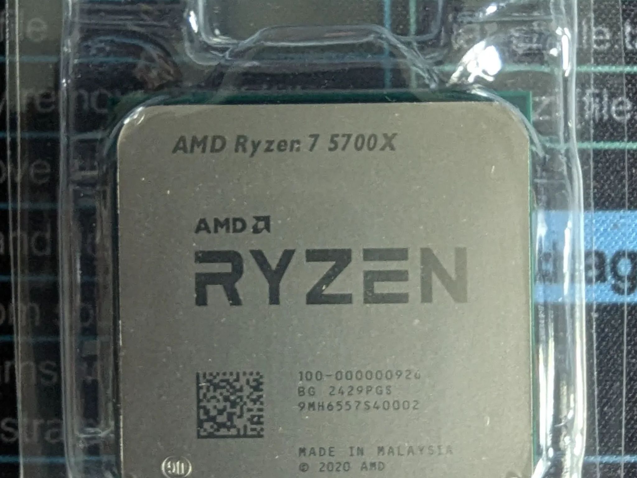 AMD Ryzen 7 5700X 8-core, 16-thread CPU