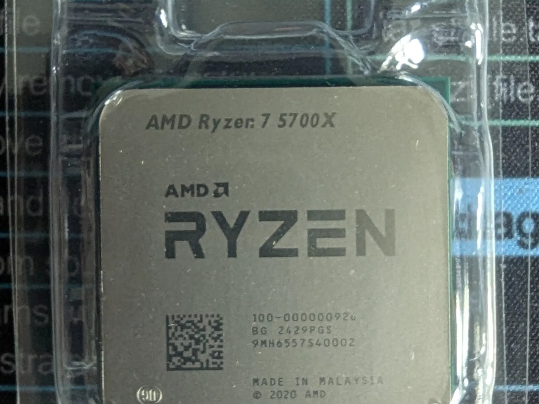 AMD Ryzen 7 5700X 8-core, 16-thread CPU