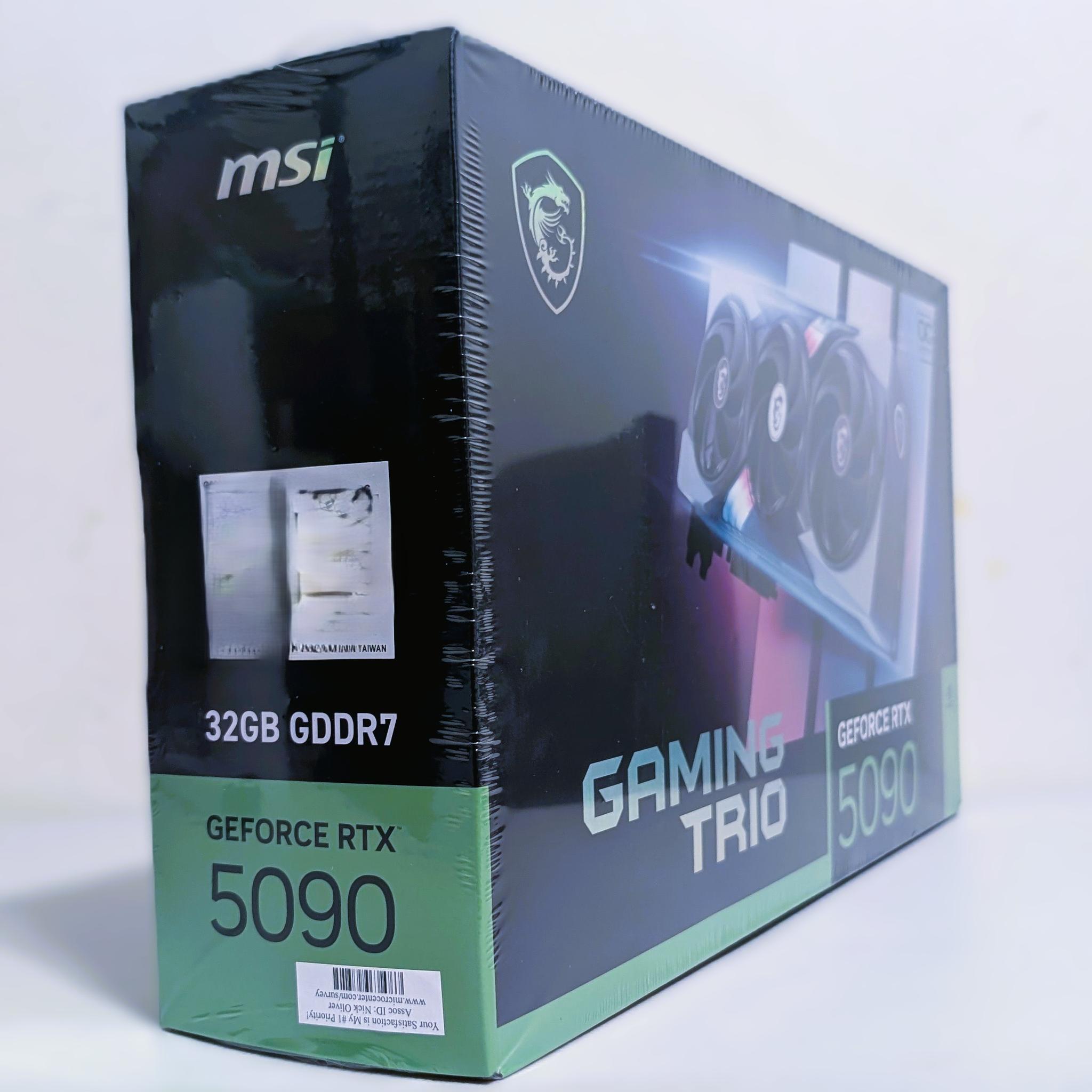 GeForce RTX 5090 GAMING TRIO OC 32G Graphics Card Brand New