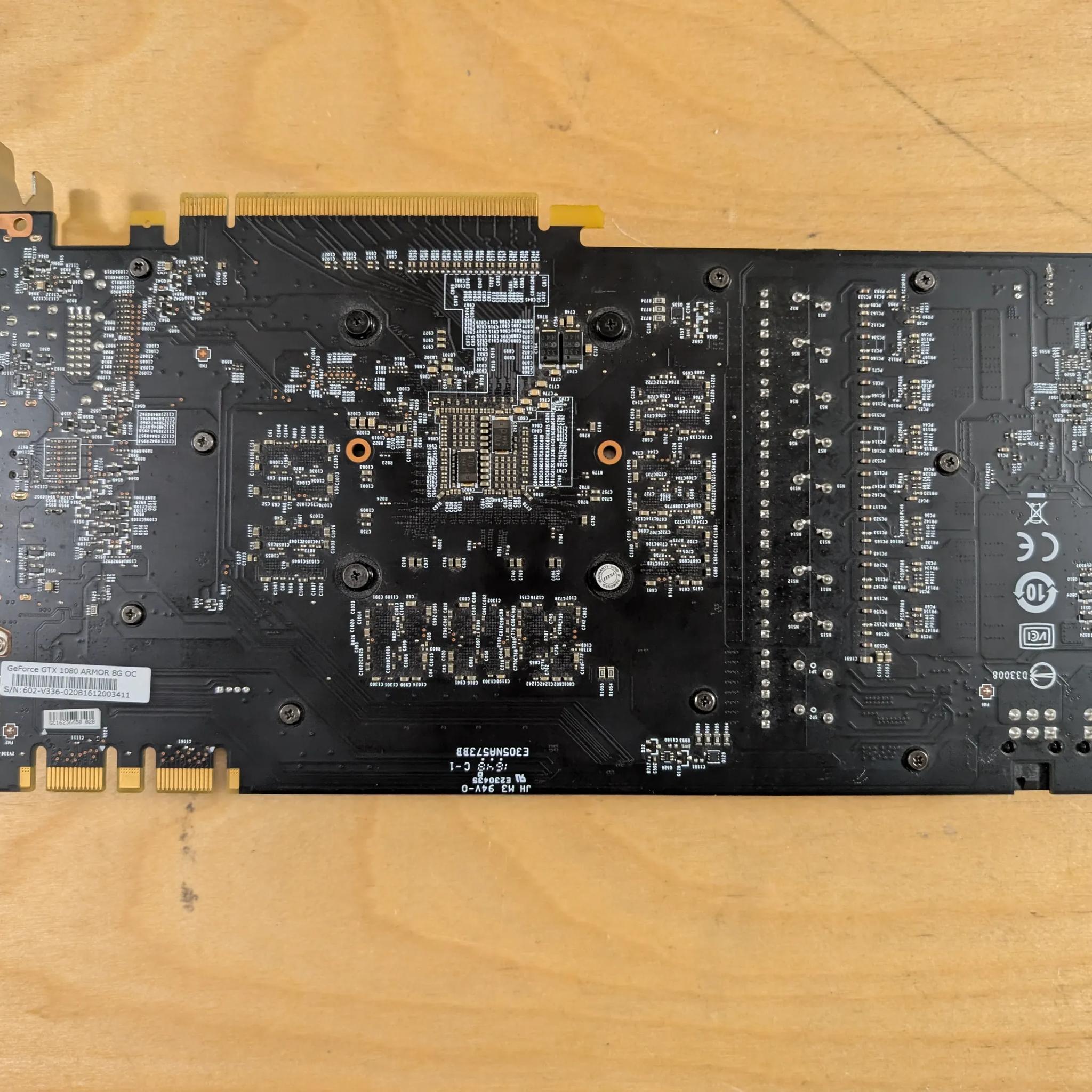 MSI Nvidia GTX 1080 8GB