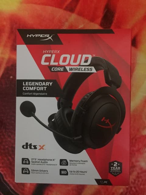 HyperX Cloud Core – Wireless Gaming Headset for PC