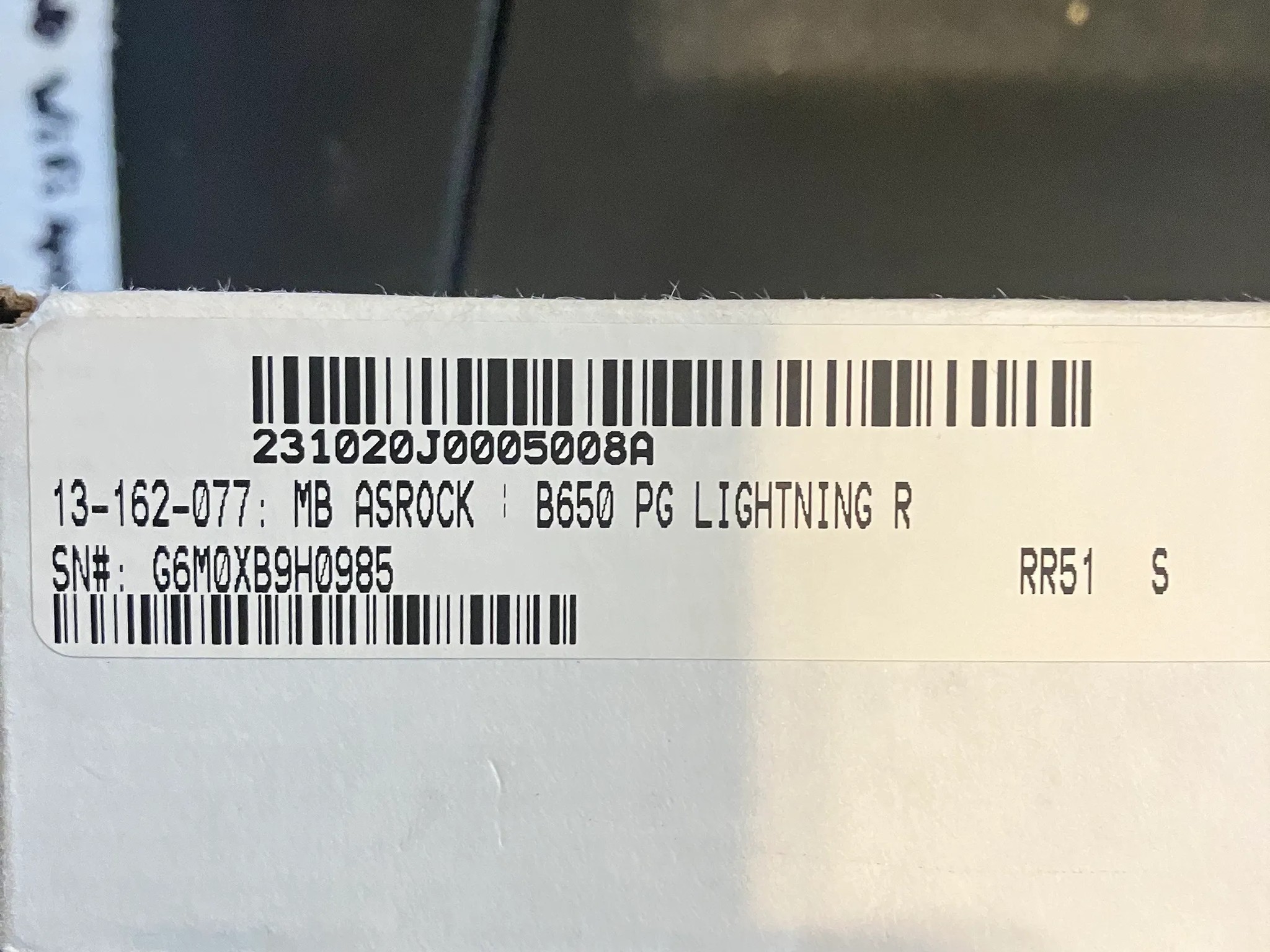 ASRock B650 PG Lightning Motherboard AM5 DDR5