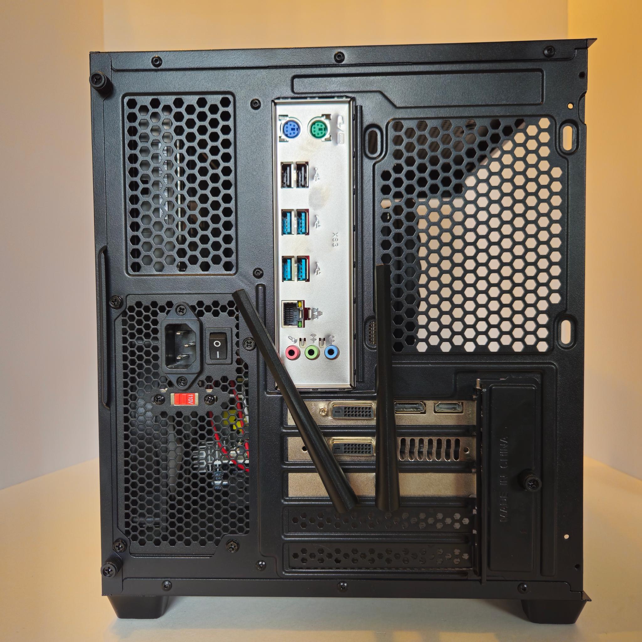 Budget 14-Core Xeon Gaming PC w/ RX 580 8GB & Fish-Tank Case