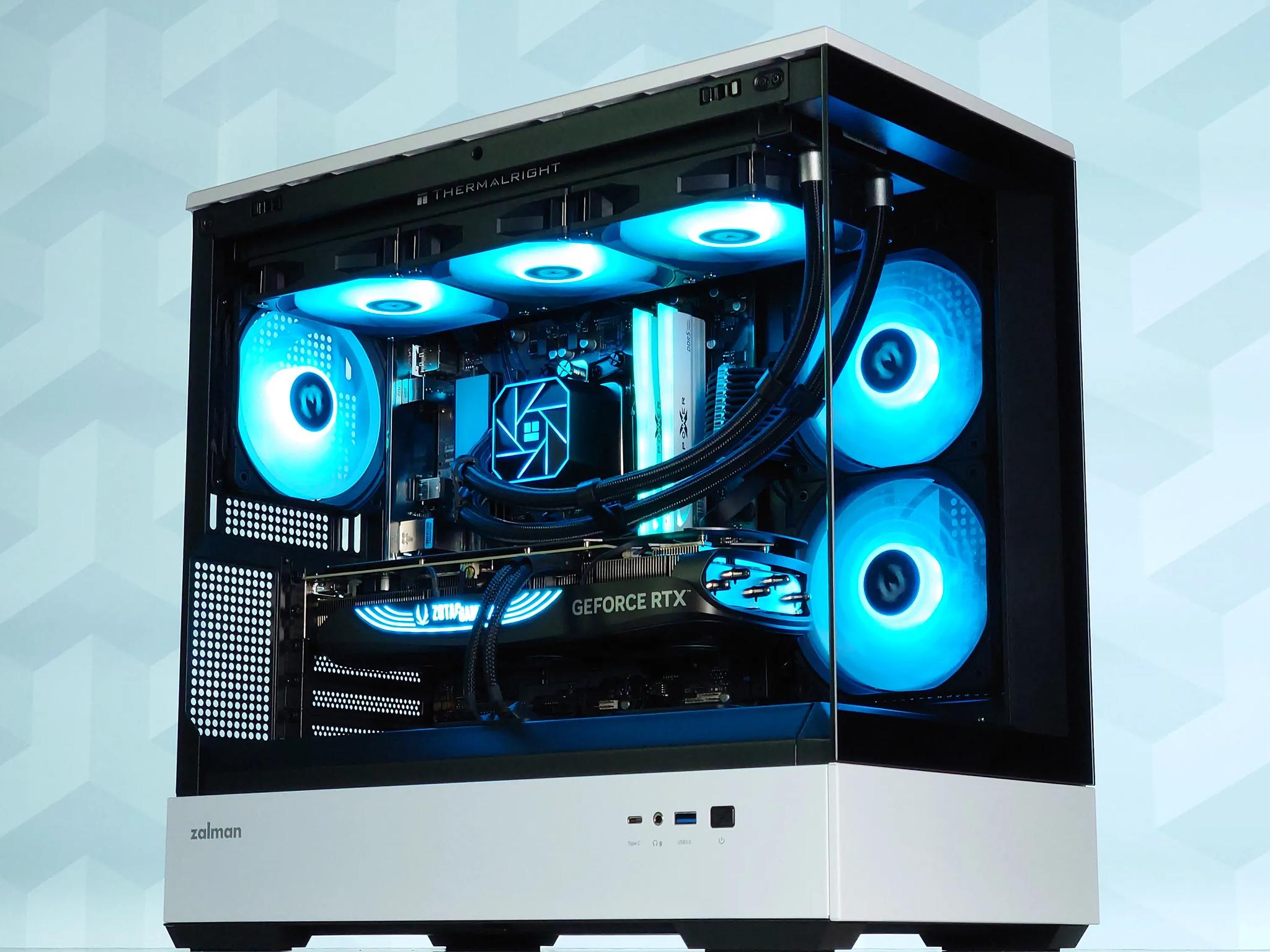 🤍🖤🐼 Gaming PC🎍Nvidia RTX 4070 Ti 12GB🎍Ryzen 7 8700F🎍32GB DDR5🎍1TB NVME GEN4