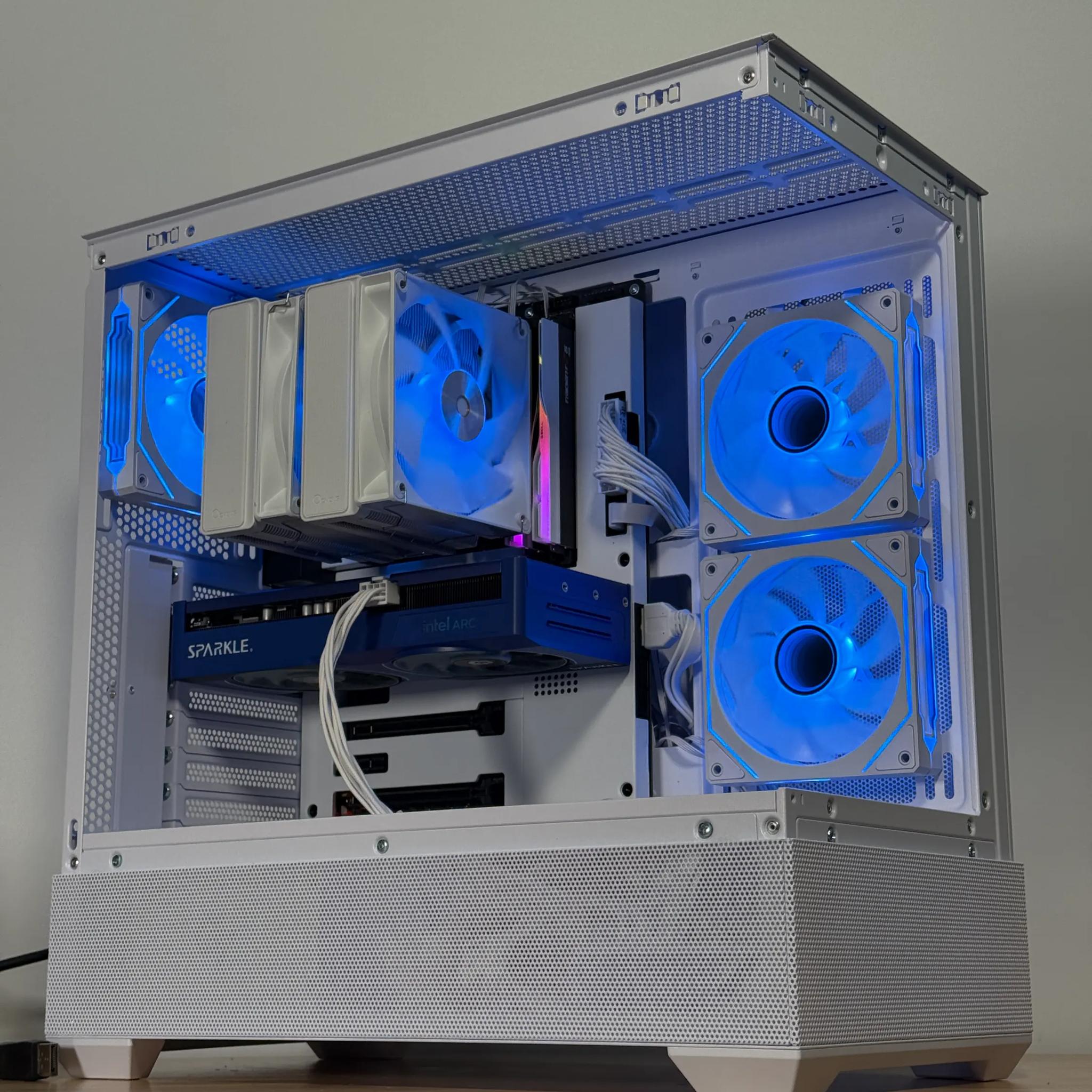 Intel ARC b570 Intel Core i5 14400f Gaming PC