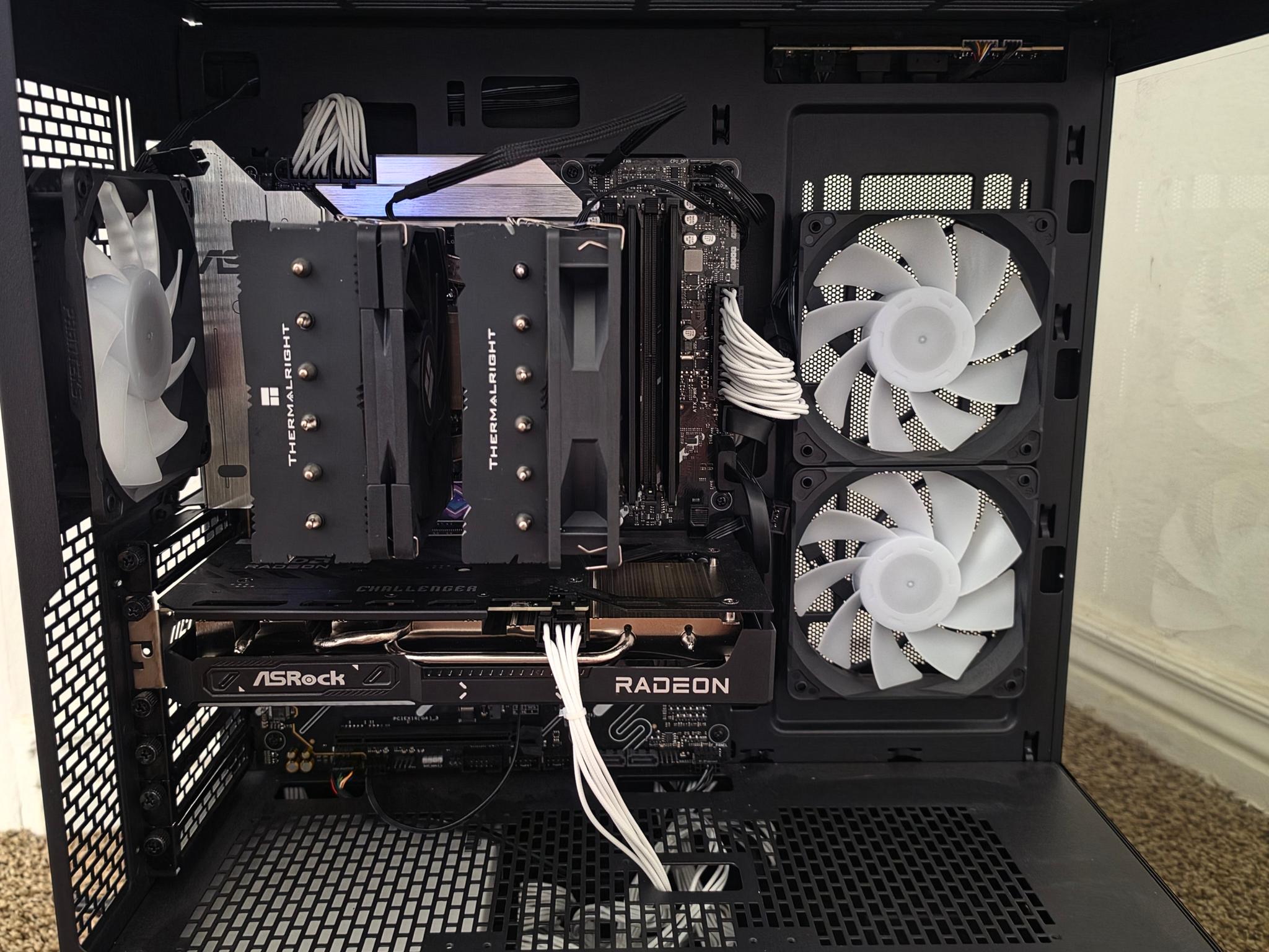 Radeon RX 9060 XT 16GB Custom Gaming PC - Ryzen 5 9600X, 32GB RAM, 1TB NVMe SSD