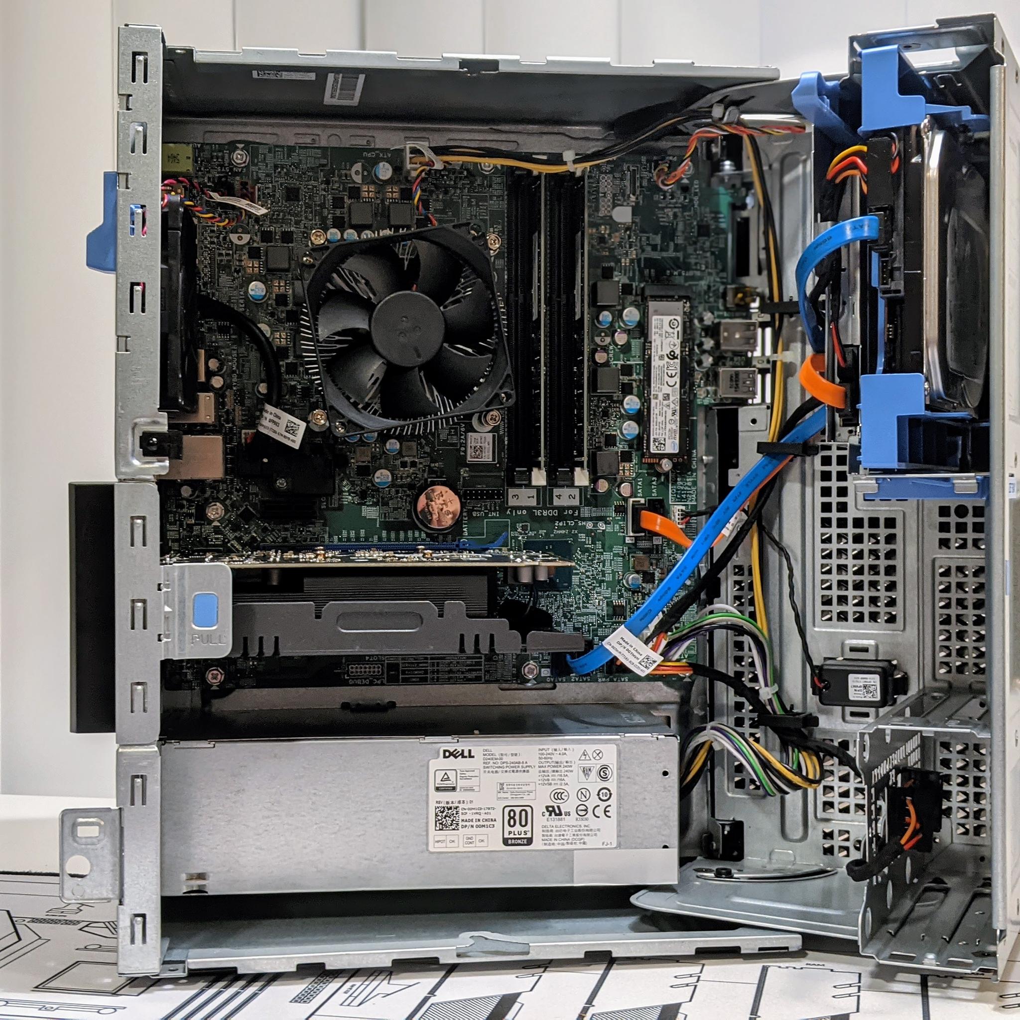 Upgraded Optiplex 5040/ i5-6500, RX 560 2GB