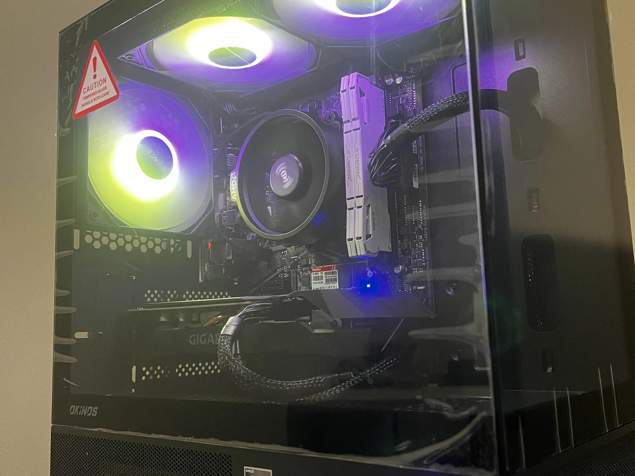 🖤  Gaming PC Ryzen 5 3600, GTX 1660 6GB