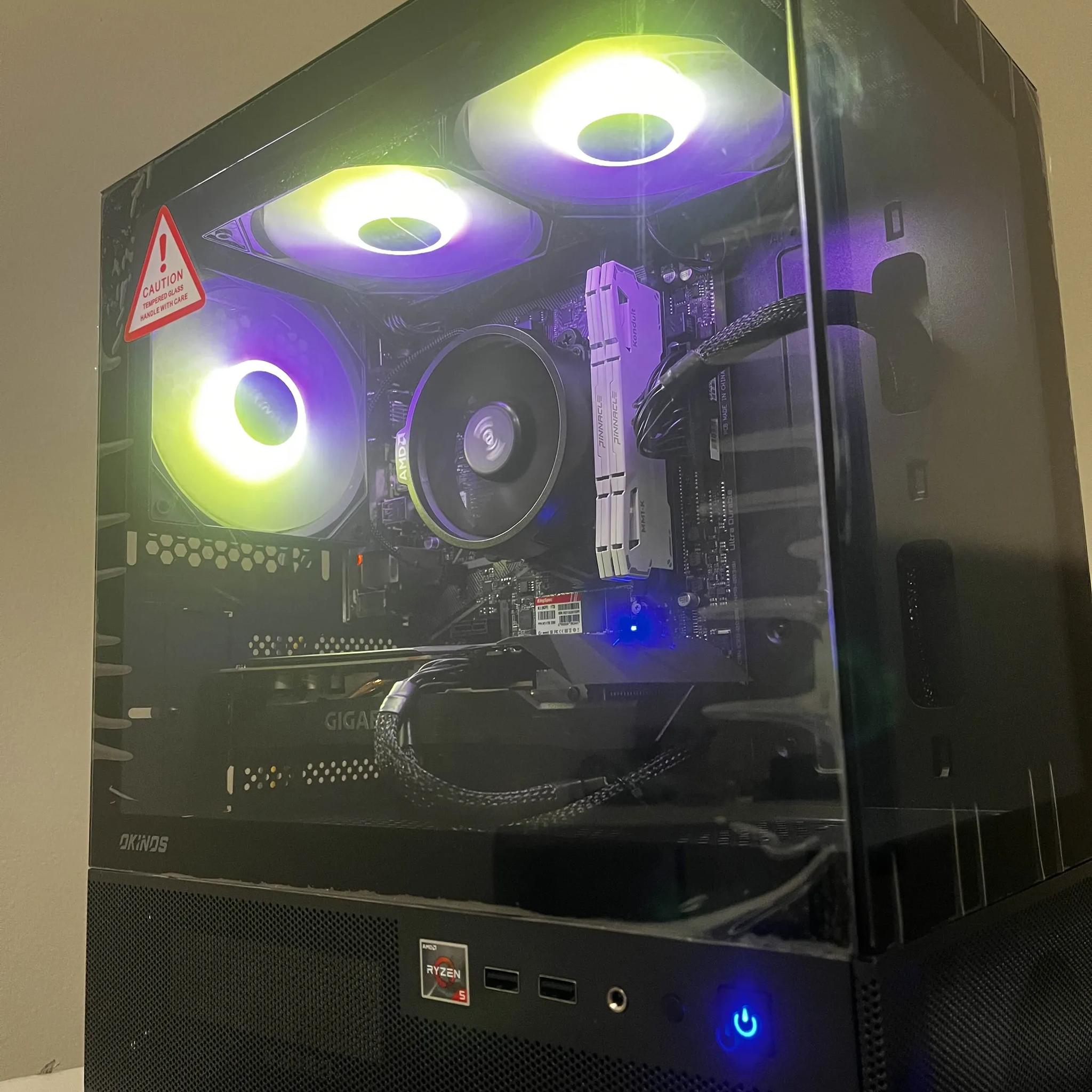 🖤  Gaming PC Ryzen 5 3600, GTX 1660 6GB