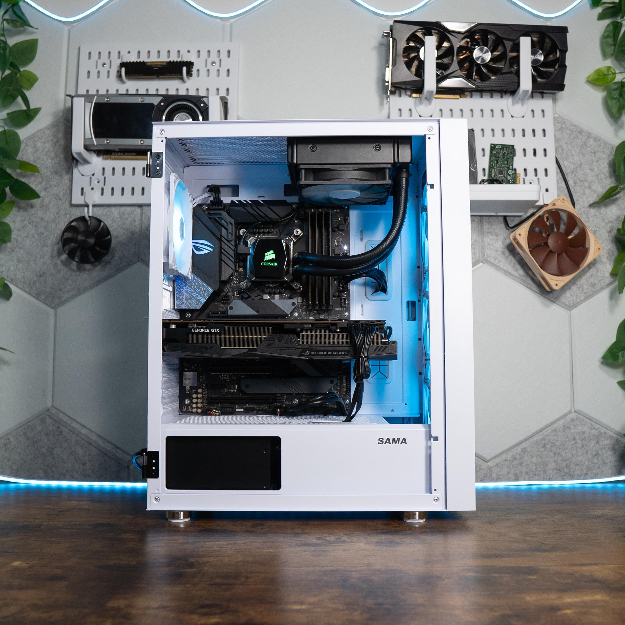 🌨🌨 | ASUS GTX 1080Ti 11GB | INTEL i7 8700 | 32GB DDR4 RAM | 1.5TB | Arctic Snow