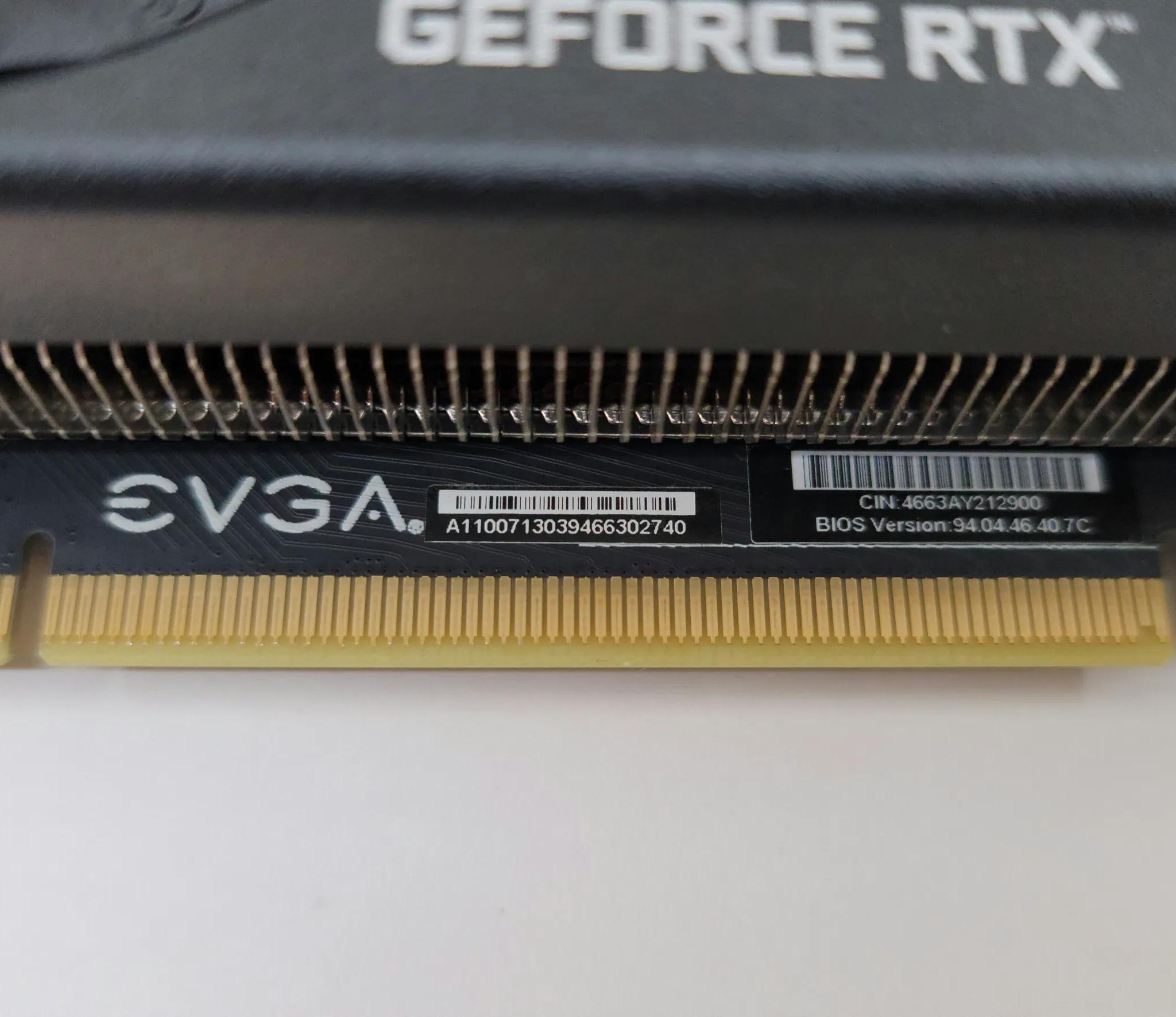 USED EVGA RTX 3060 Ti XC Gaming 8GB LHR