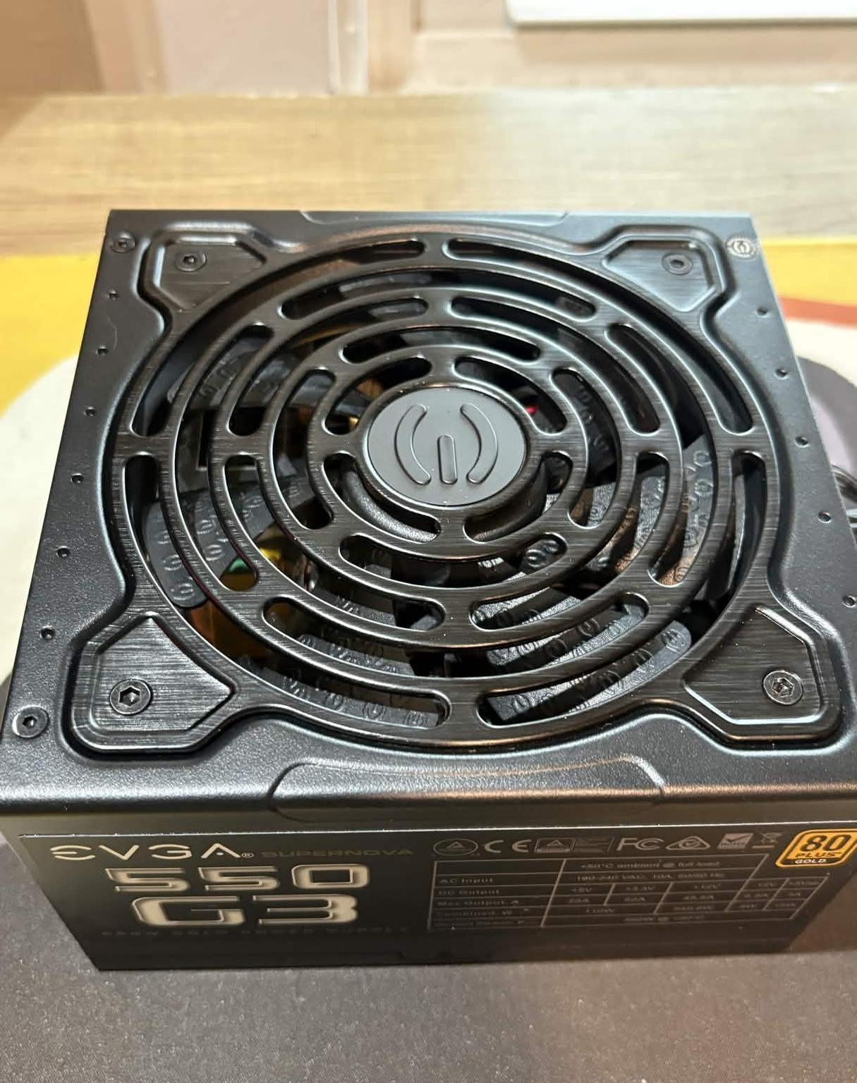 EVGA SuperNOVA 550 G3 550W 80+ Gold Fully Modular Power Supply