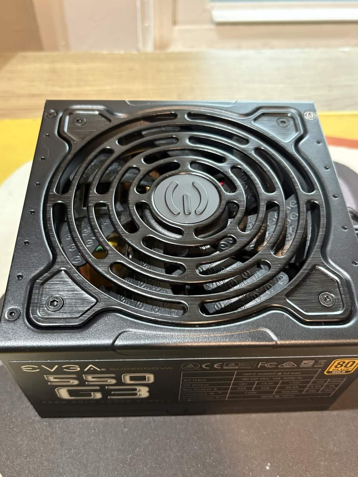 EVGA SuperNOVA 550 G3 550W 80+ Gold Fully Modular Power Supply