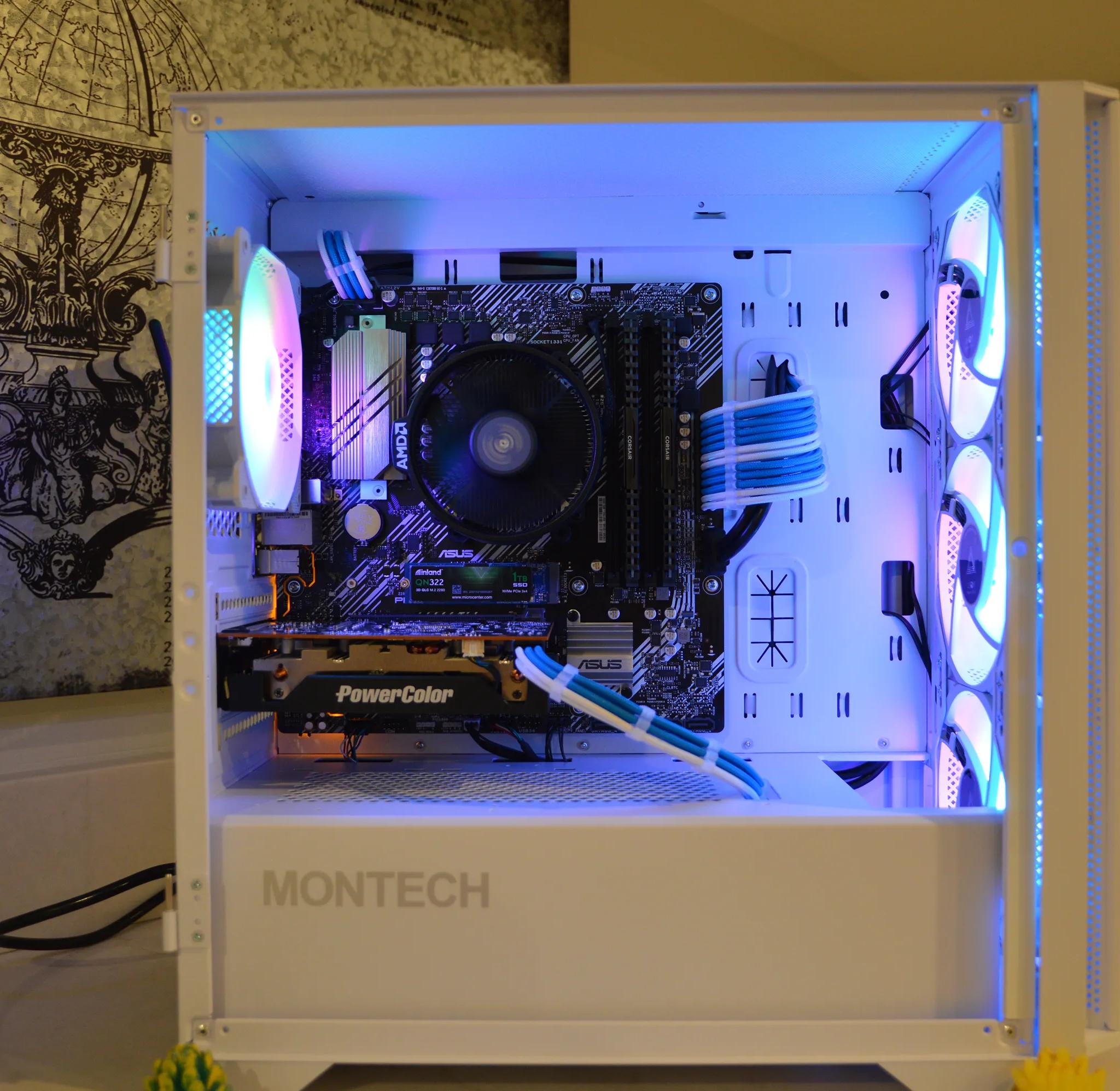 NEW Custom Gaming Computer | Ryzen 5 3600 | AMD RX 6500XT | 16GB DDR4 | 1TB NVME SSD|