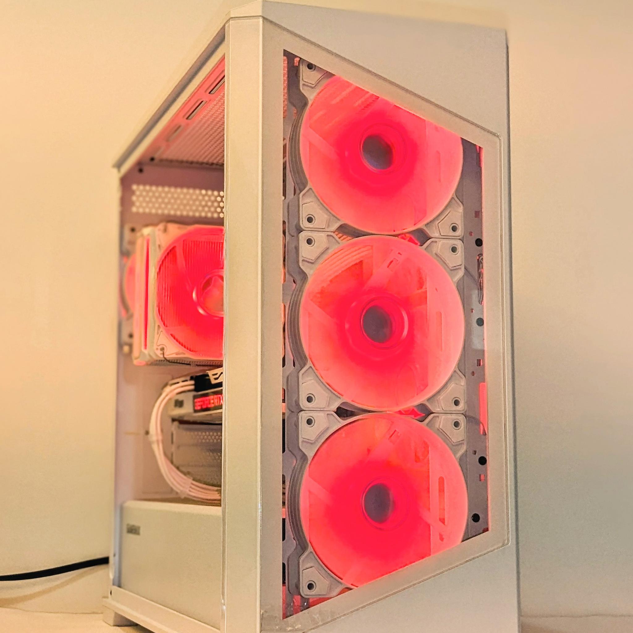 🧊Ice King👑 RTX 4060⚪️Intel I7-6800K/6-cores/12-threads⚪️16GB RAM ⚪️ 1TB NVMe SSD⚪️ Windows 11 Pro