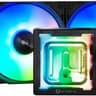 BitFenix Cube AIO ARGB CPU Liquid Cooler 360mm Radiator (Black) - Brand New In Box