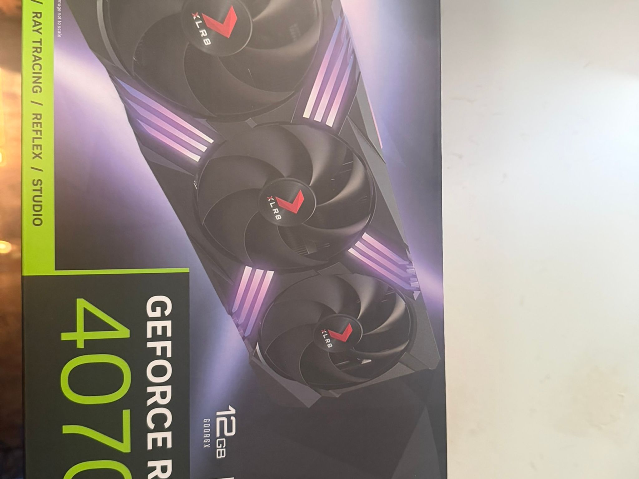 PNY XLR8 Gaming VERTO EPIC-X RGB GeForce RTX 4070 Ti