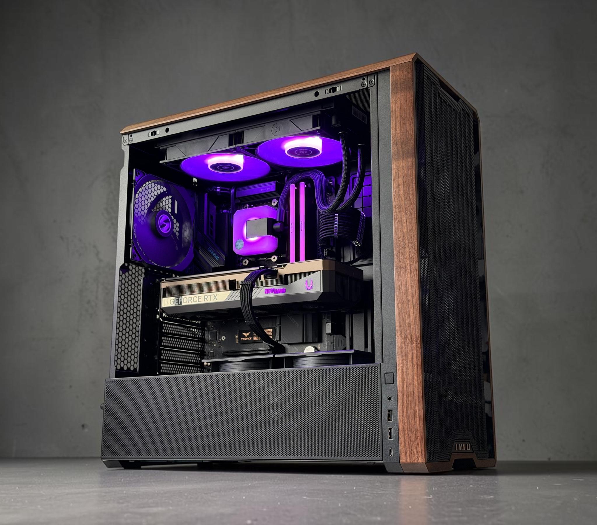 🤎🪵Max Performance 🟫 Nvidia RTX 5080 16GB🟫AMD Ryzen 7 9800X3D🟫32GB DDR5🟫 3TB NVME SSD