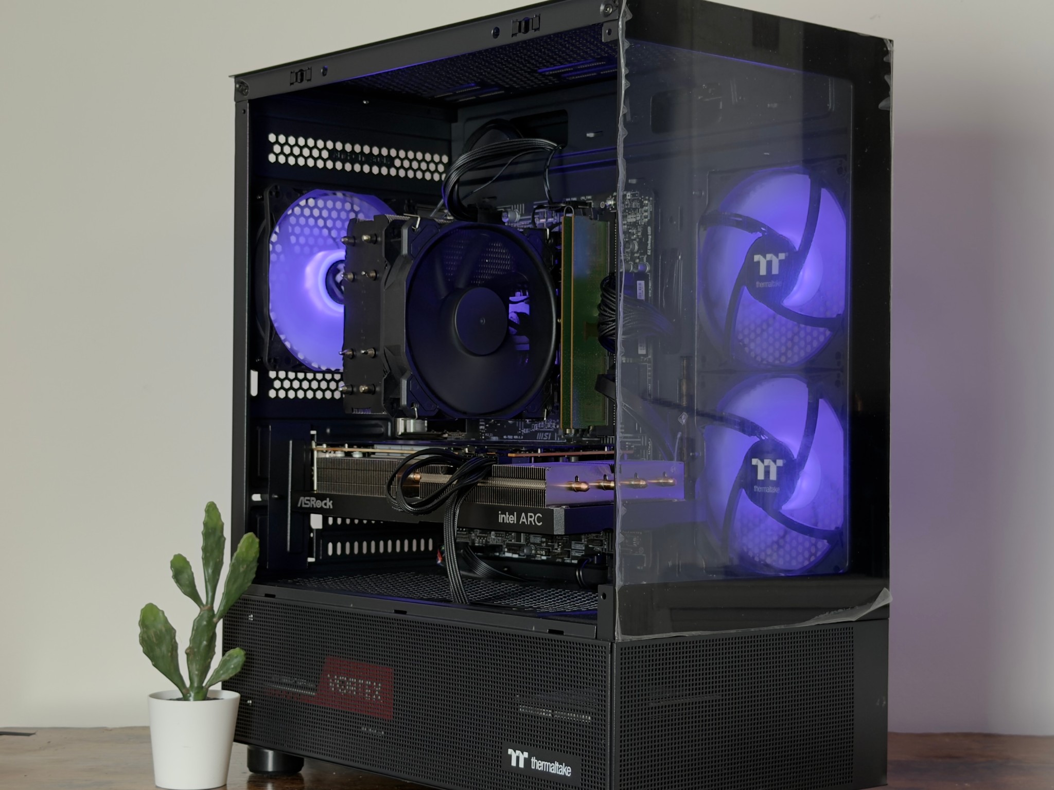 ⚫️ INTEL i5 10400 | INTEL ARC A580 | 1.5TB Storage | 16gb RAM | 1080p GAMING PC ⚫️