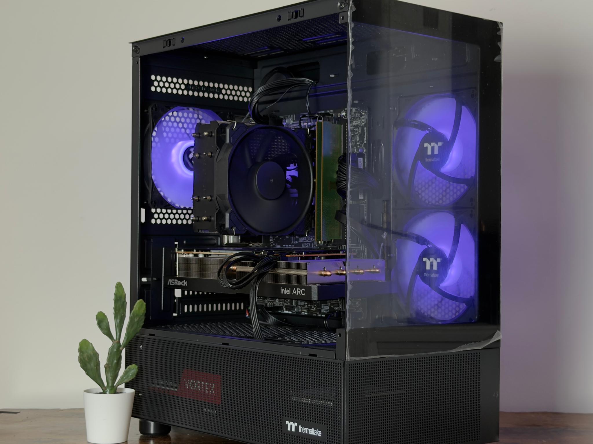 ⚫️ INTEL i5 10400 | INTEL ARC A580 | 1.5TB Storage | 16gb RAM | 1080p GAMING PC ⚫️