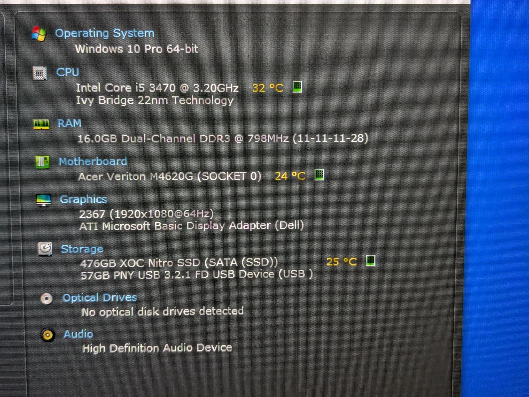 THE CUBE | Scratch and Dent | Budget NAS/Server/HTPC | i5-3470, 2GB AMD, 16GB RAM, 512GB SSD, Win10