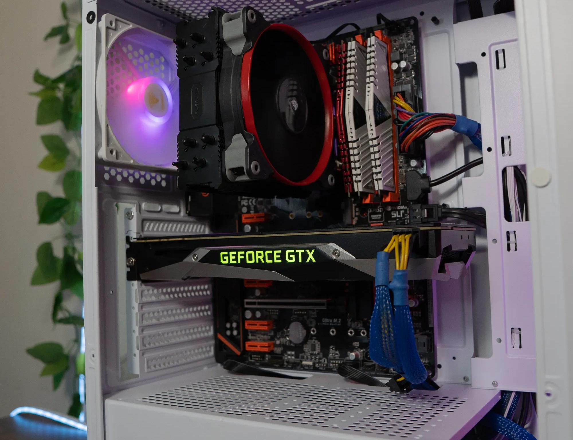 🔮🪄 BUDGET - BO6 Ready GAMING PC | NVIDIA GTX 1080 8GB FE | INTEL i7 7700 | 16GB DDR4 RAM | 1.24TB |