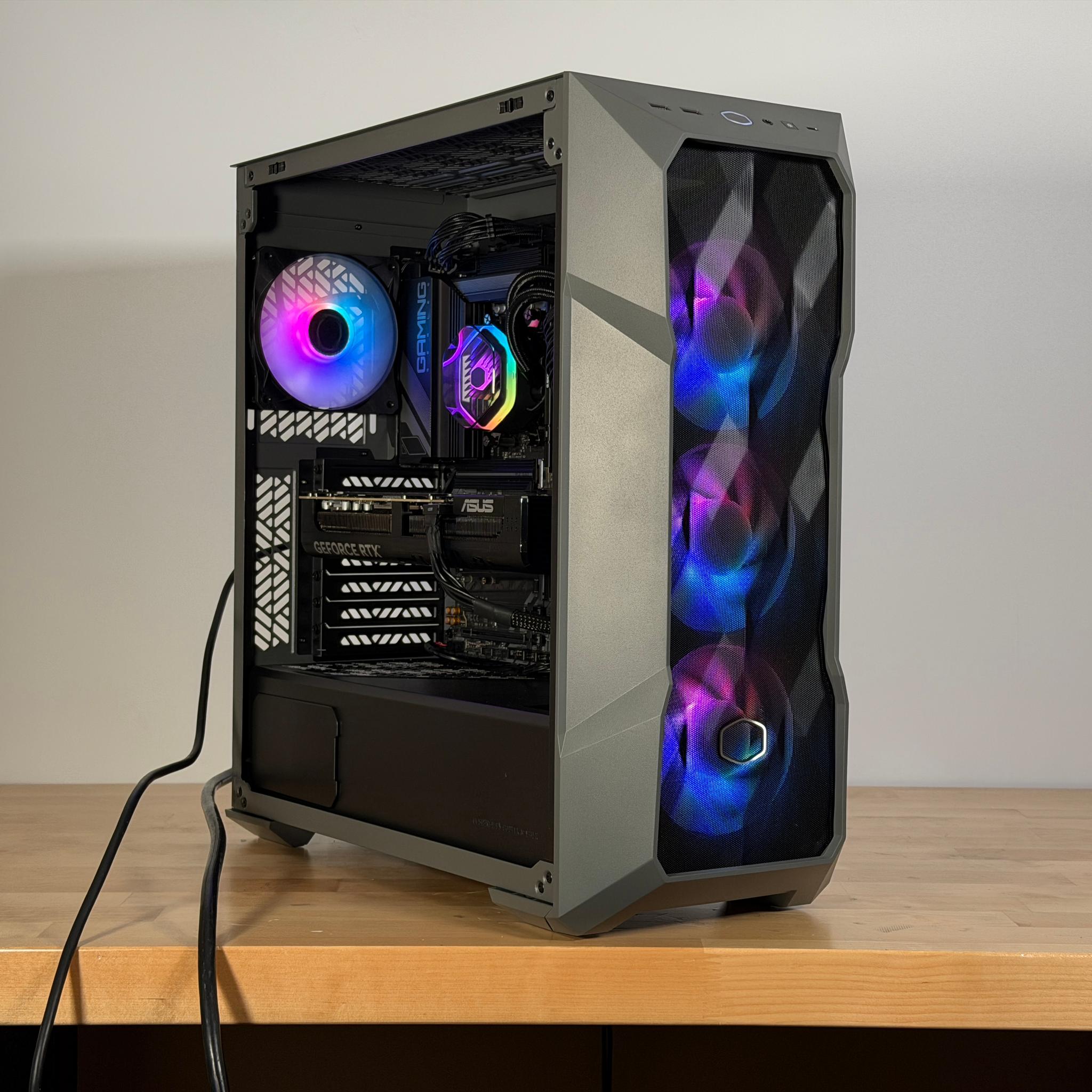 RTX 5070ti Ryzen 7 7800x3d Gaming PC
