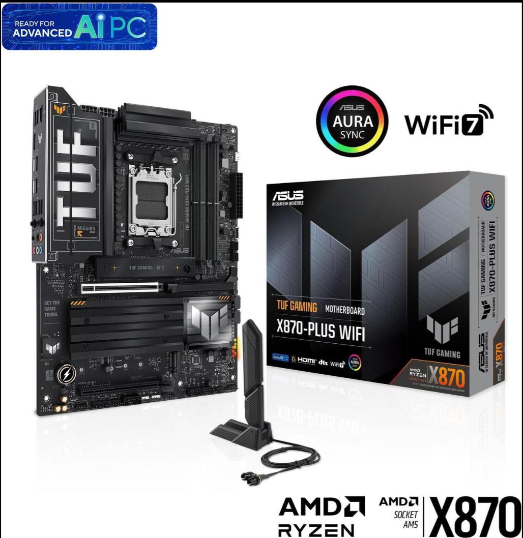 ASUS TUF GAMING X870-PLUS WIFI AMD AM5