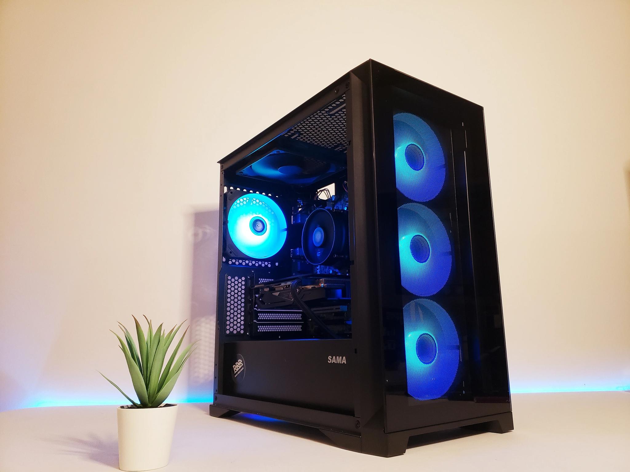 Budget Gaming PC | ⚙️RX570 | Changeable RGB Lighting ✨ |