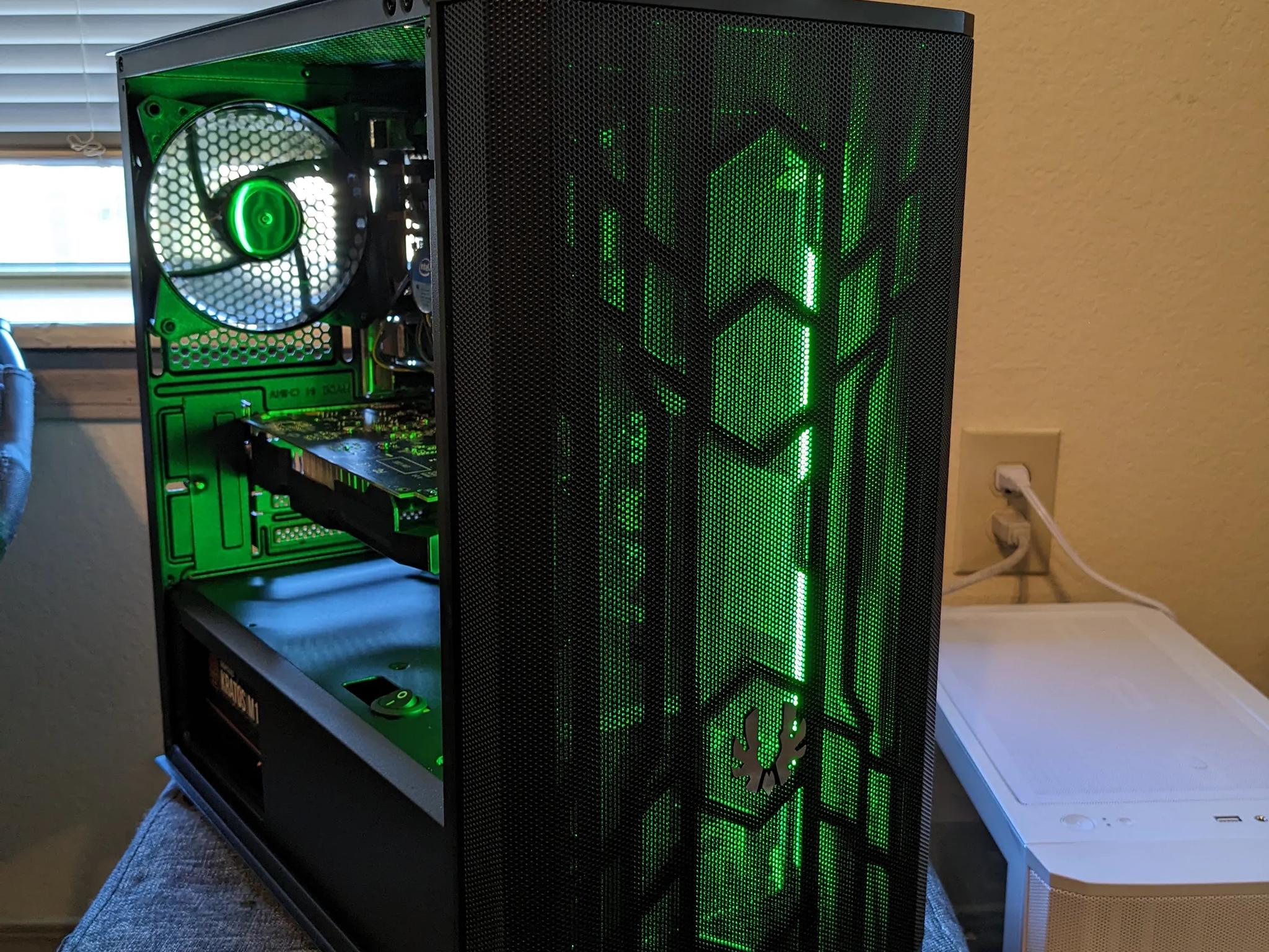 FREE SHIP|| "Neon Moon"|| i5-3470, 16GB RAM, RX 560 2GB, 480GB SSD (READ DESCRIPTION)
