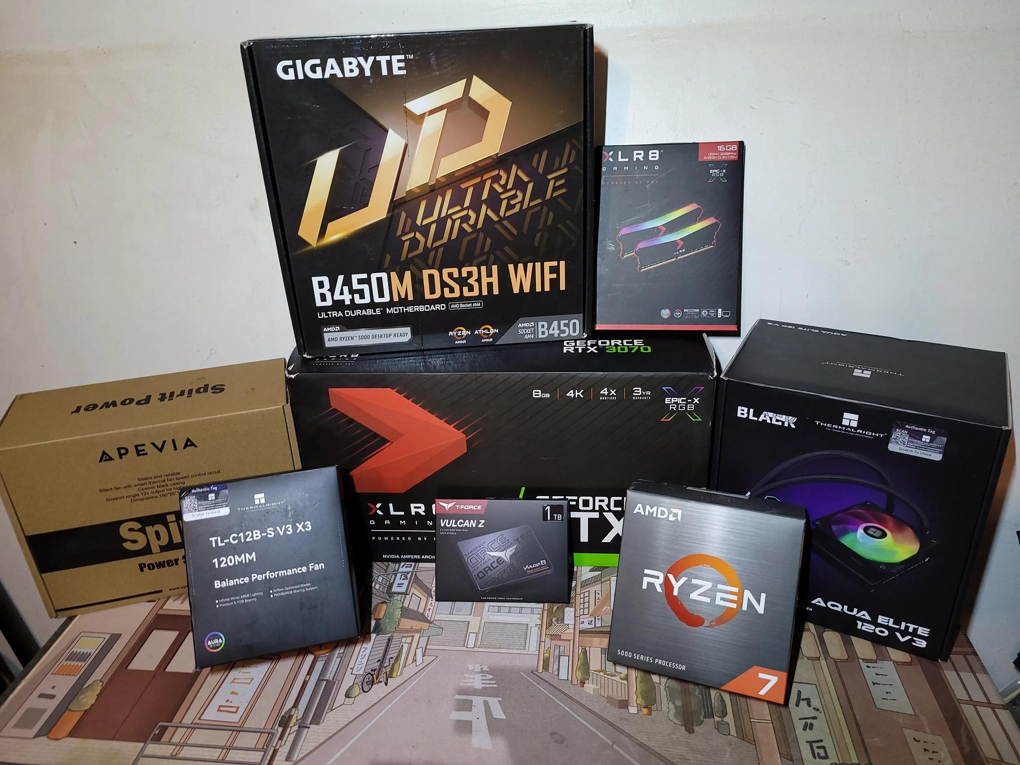 RTX 3070 / Ryzen 7 5700X