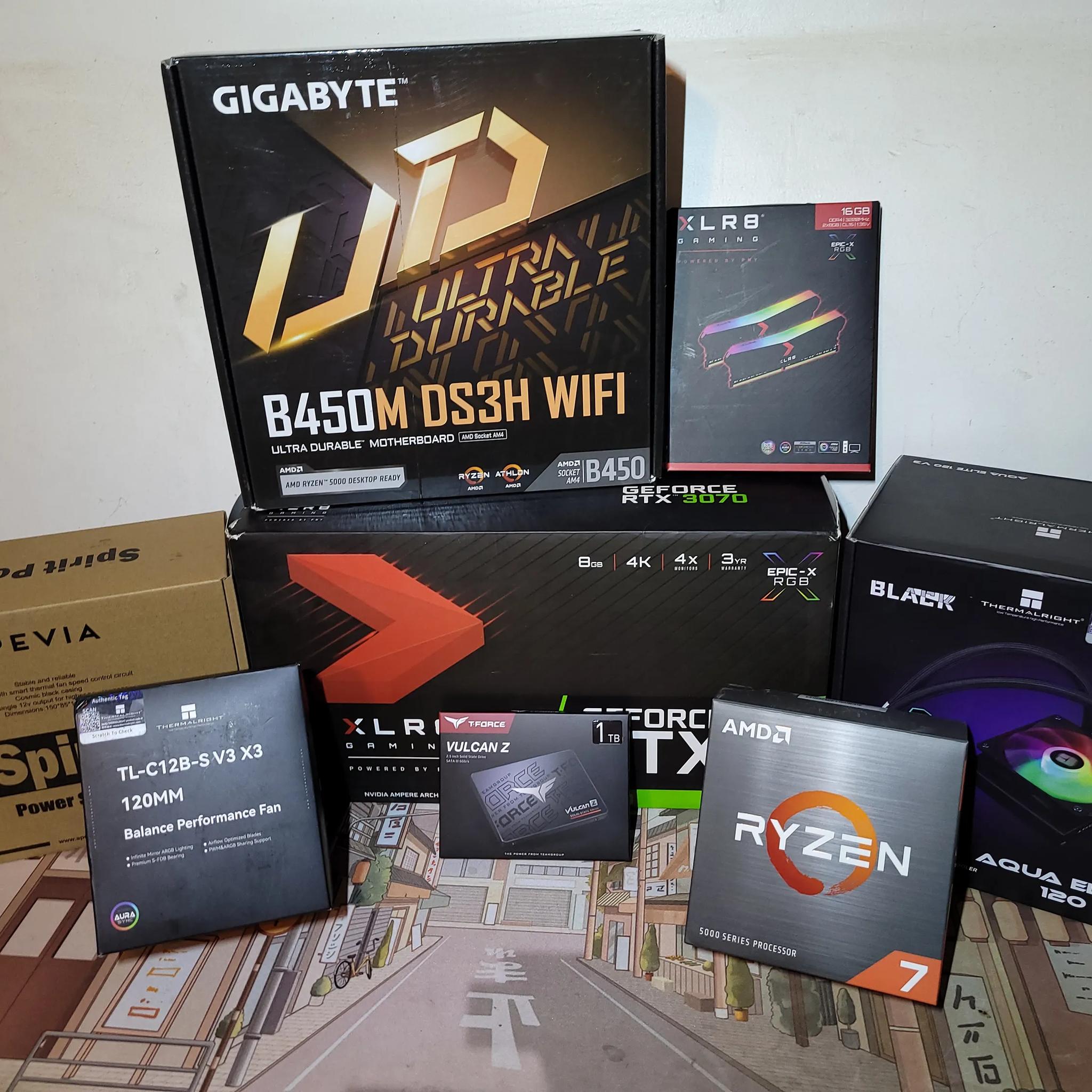 RTX 3070 / Ryzen 7 5700X