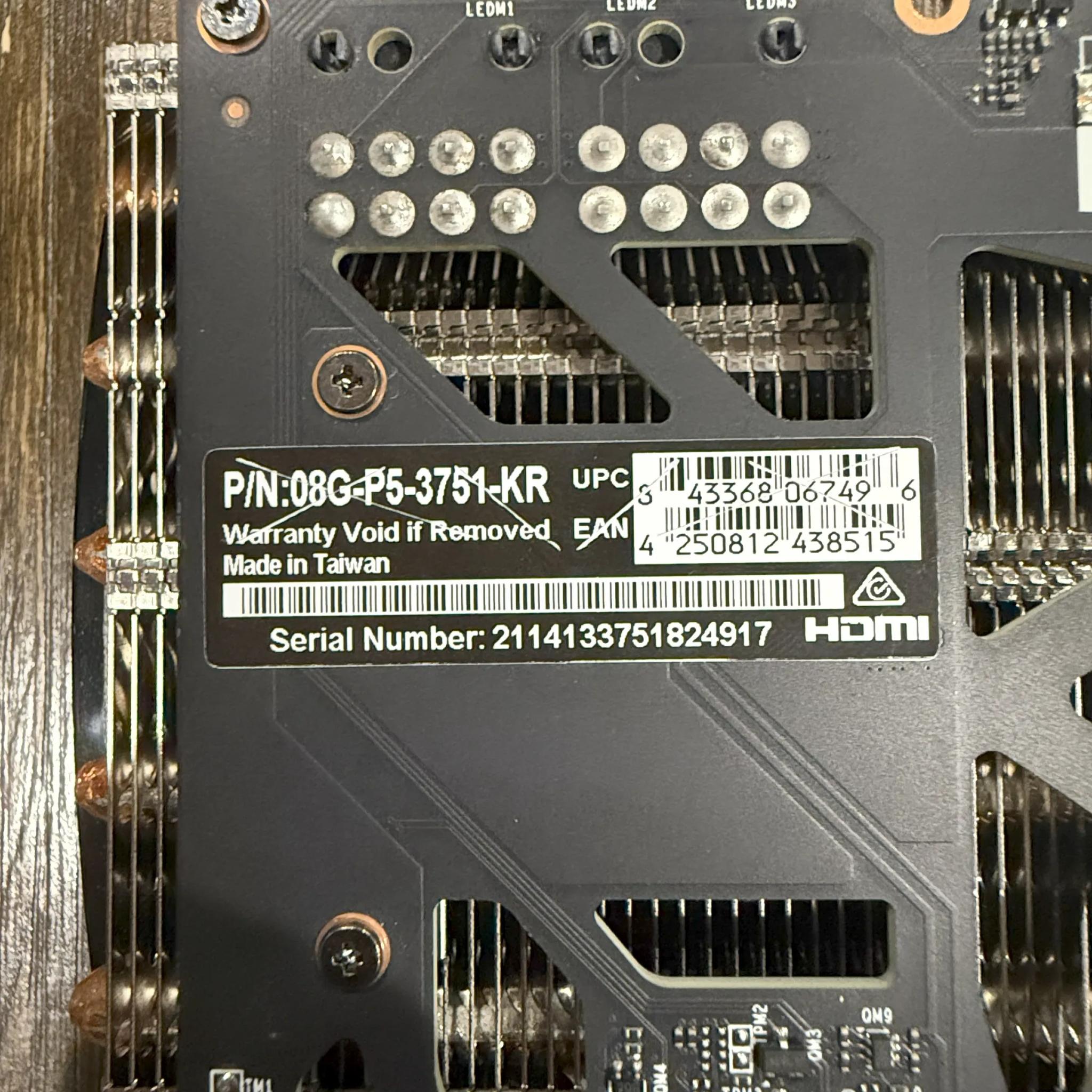 EVGA GeForce RTX 3070 XC3 BLACK GAMING