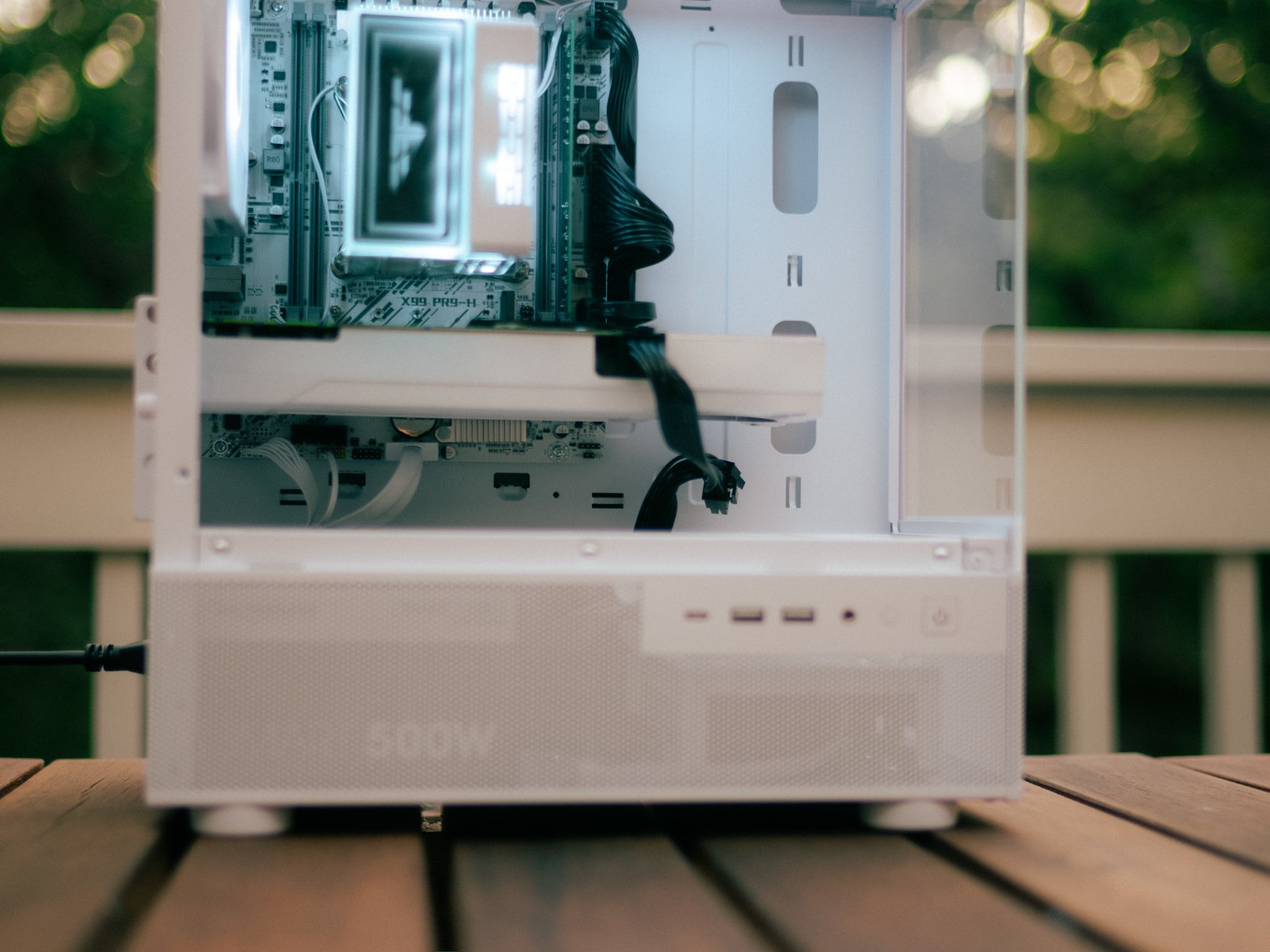 ❄️ WHITE AESTHETIC Gaming PC | Okinos Aqua 3 | 10-Core | GTX 970 | 16GB DDR4 | 256GB SSD | Win10 Pro