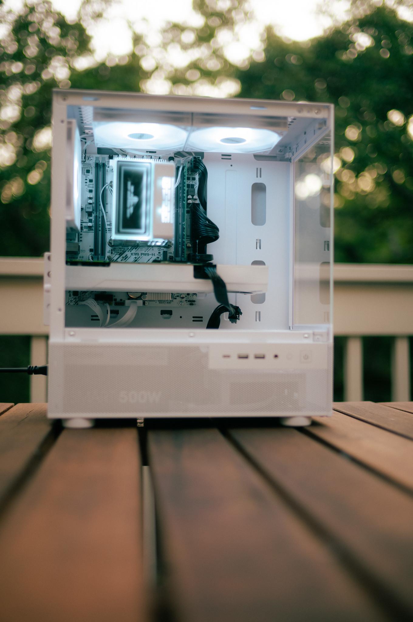 ❄️ WHITE AESTHETIC Gaming PC | Okinos Aqua 3 | 10-Core | GTX 970 | 16GB DDR4 | 256GB SSD | Win10 Pro