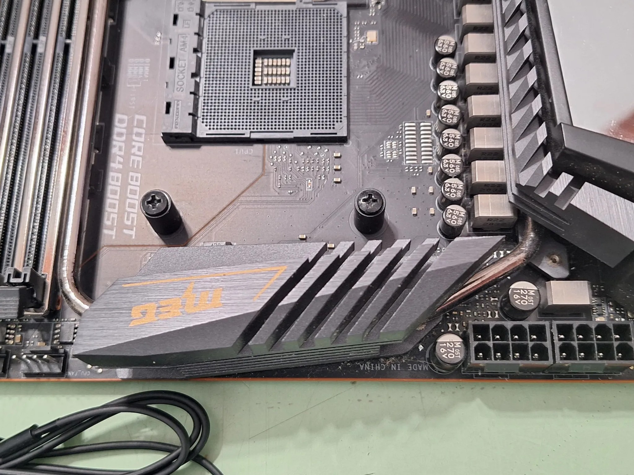 MSI MEG X570 ACE Motherboard with 16 gigs of DDR4 Ram