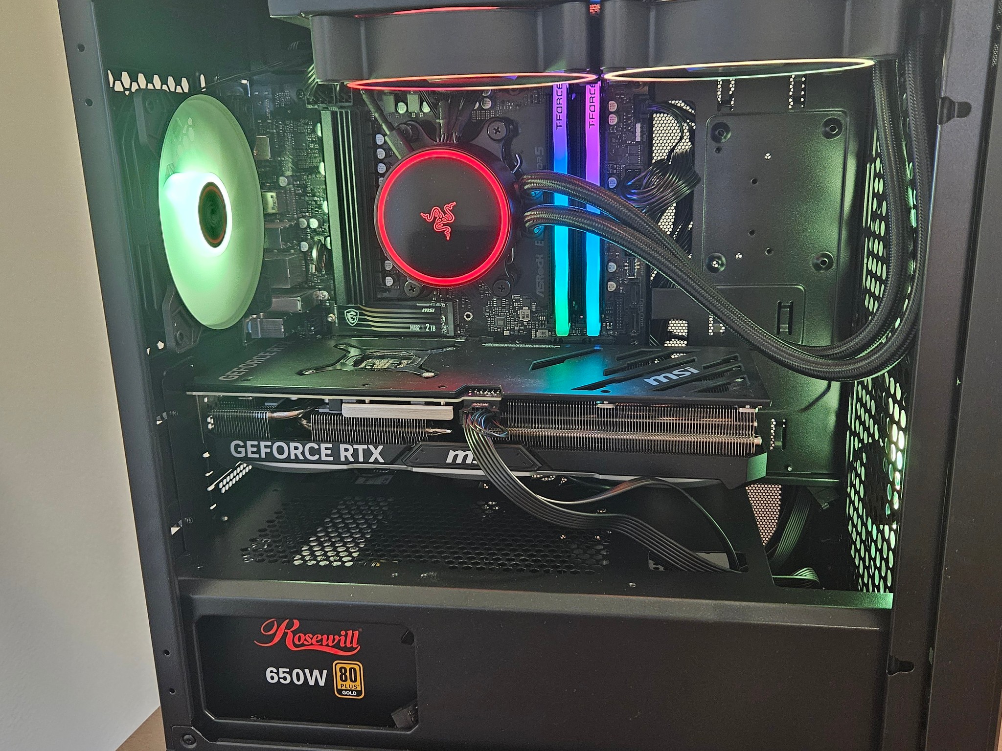 Ryzen 7 7700 RTX 4070 TI Super 16gb 32gb DDR5 Ram 2tb NVME SSD