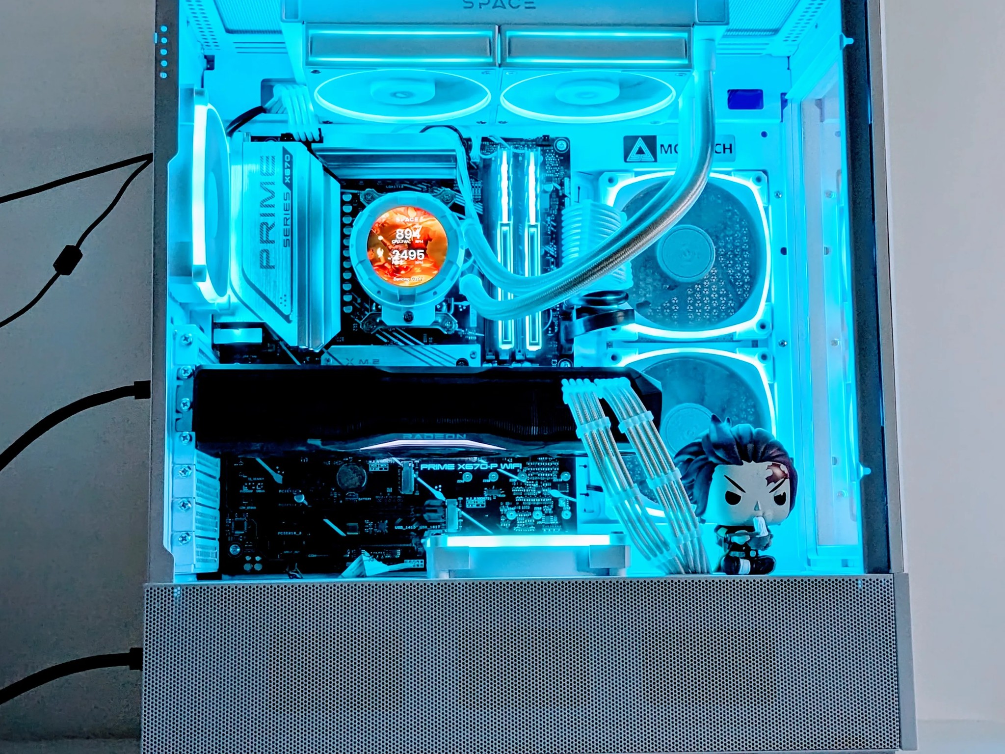 🔥Tanjiro Kamado "Infinity Castle" PC⚪️RX 7900XTX⚪️Ryzen 7 7700X⚪️2TB NVMe PCIE⚪️32GB DDR5⚪️1000W PSU