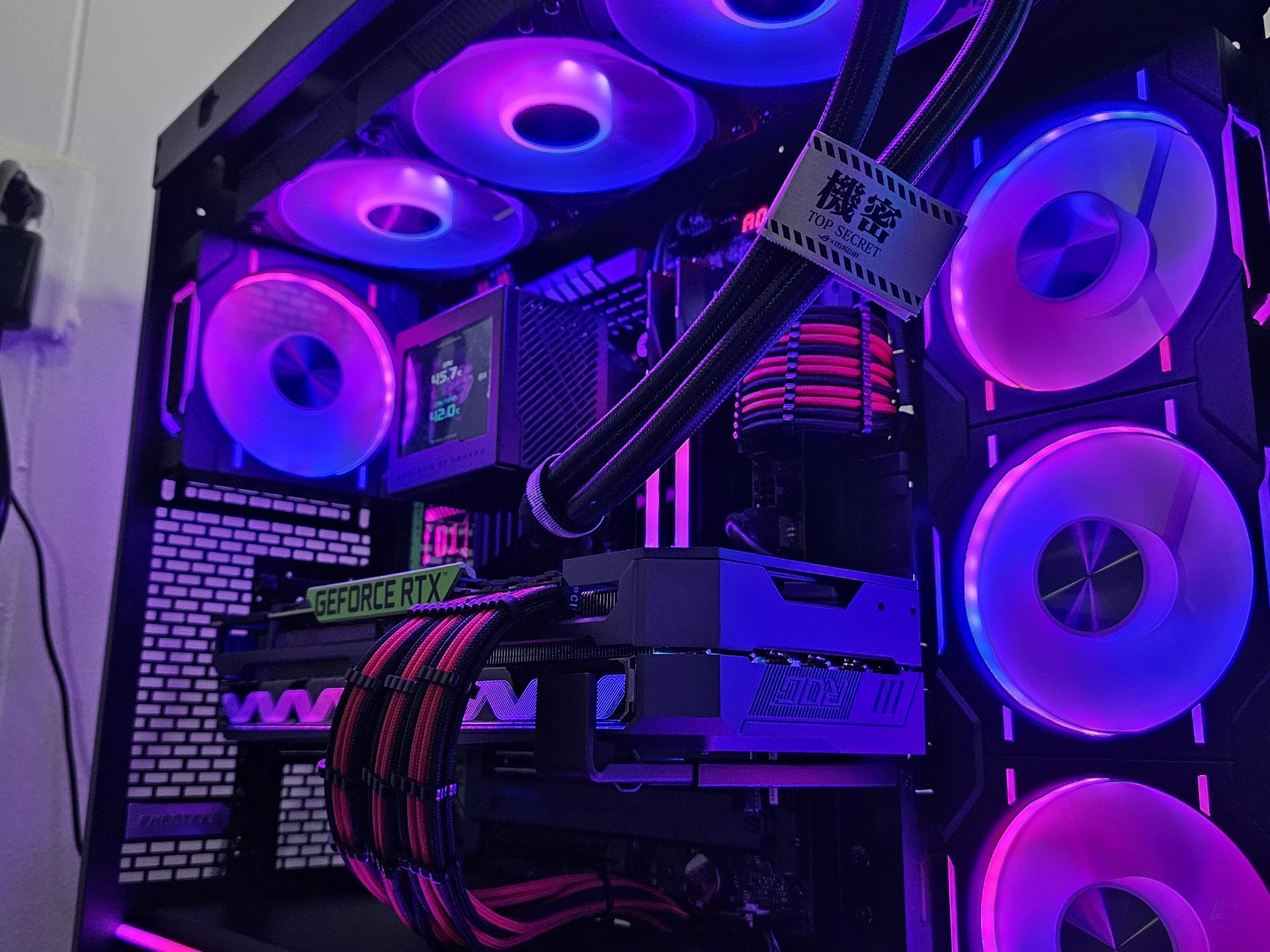EVA TEST TYPE-01 CUSTOM GAMING PC w i7 14700K // STRIX EVA RTX 3090 // 2TB NVME // 32GB DDR5