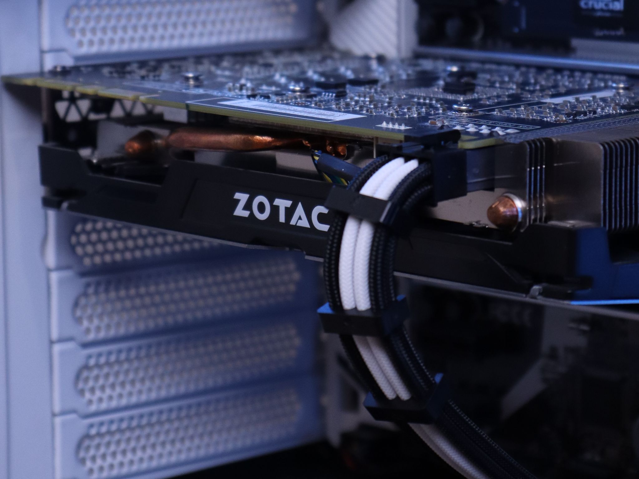 Black and White NVIDIA Gaming PC