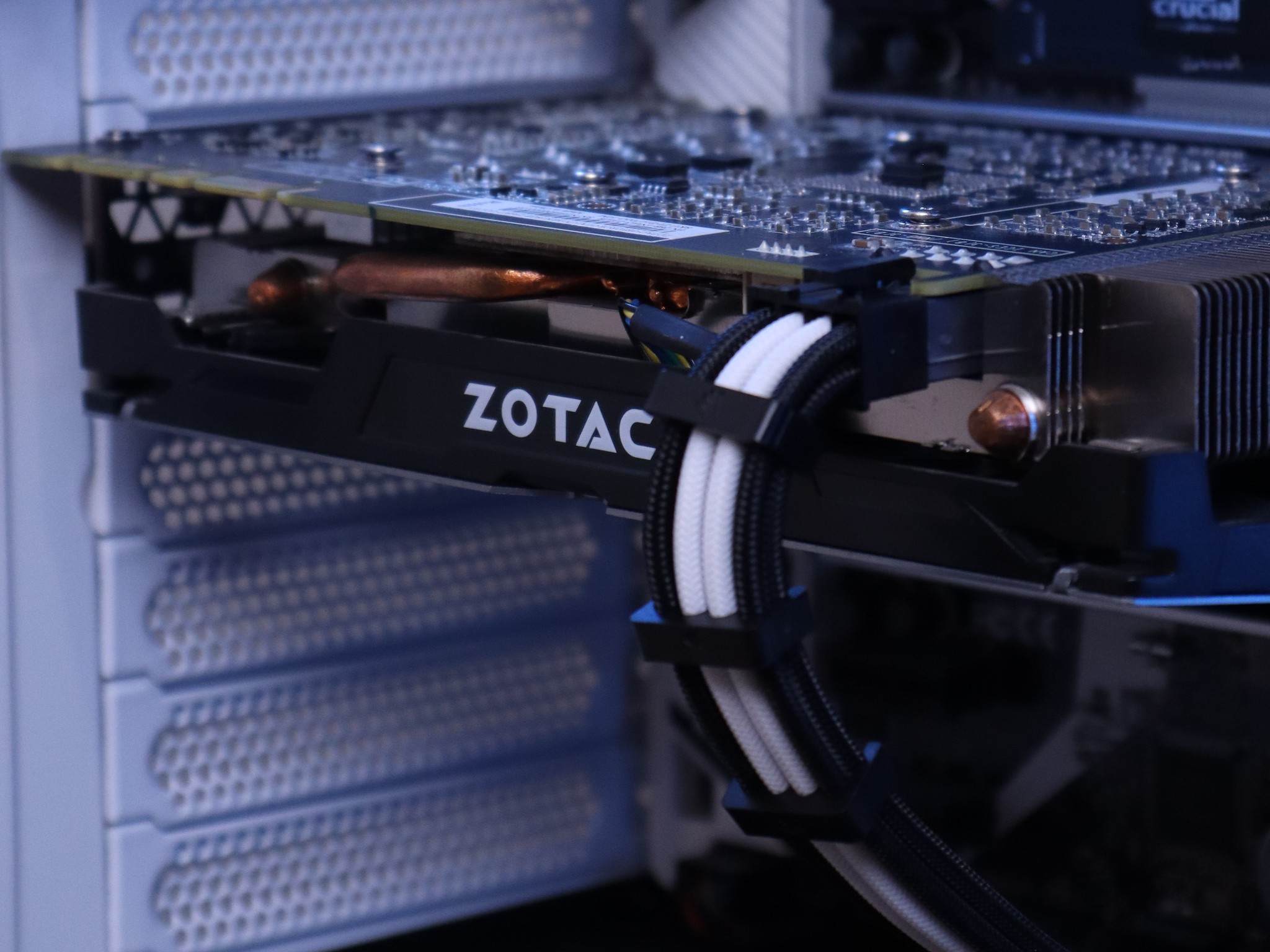 Black and White NVIDIA Gaming PC