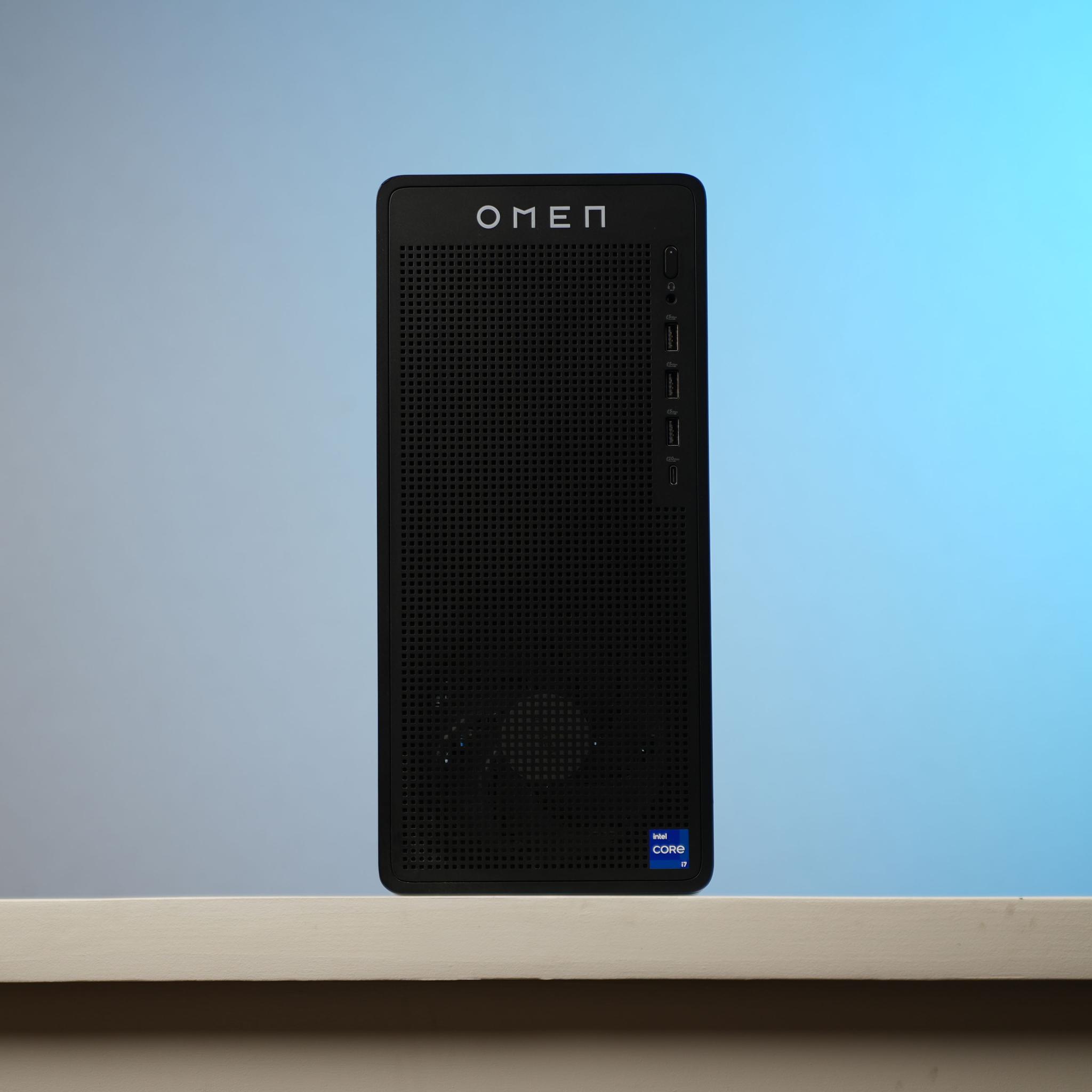 “OMENFORM 5” RTX 5060 Ti Intel Core i7 14700f 32GB 1TB Windows 11 Workstation Gaming PC Powerhouse