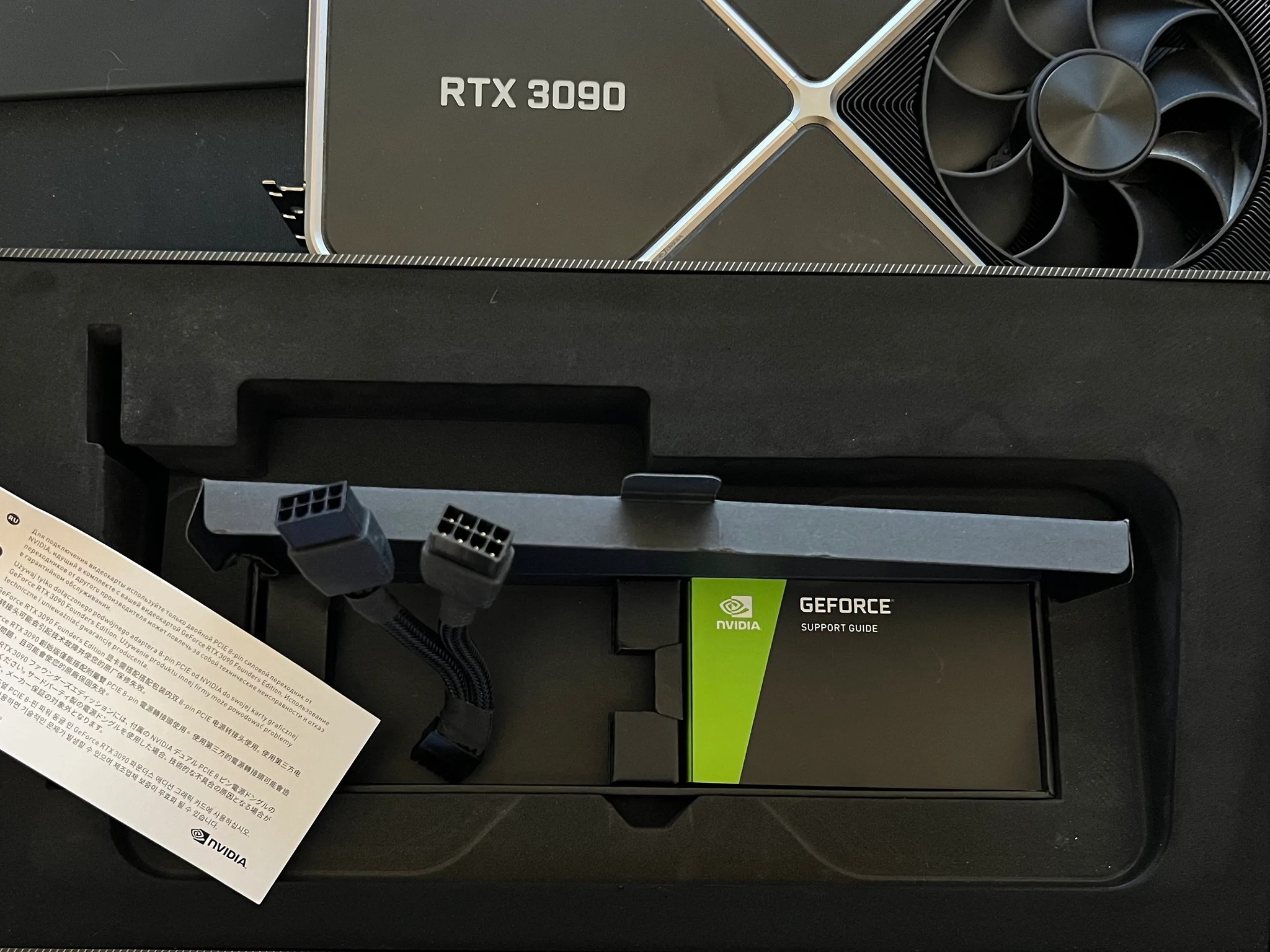 NVIDIA GeForce RTX 3090 Founders Edition - Used - Good Condition - NEVER MINED WITH